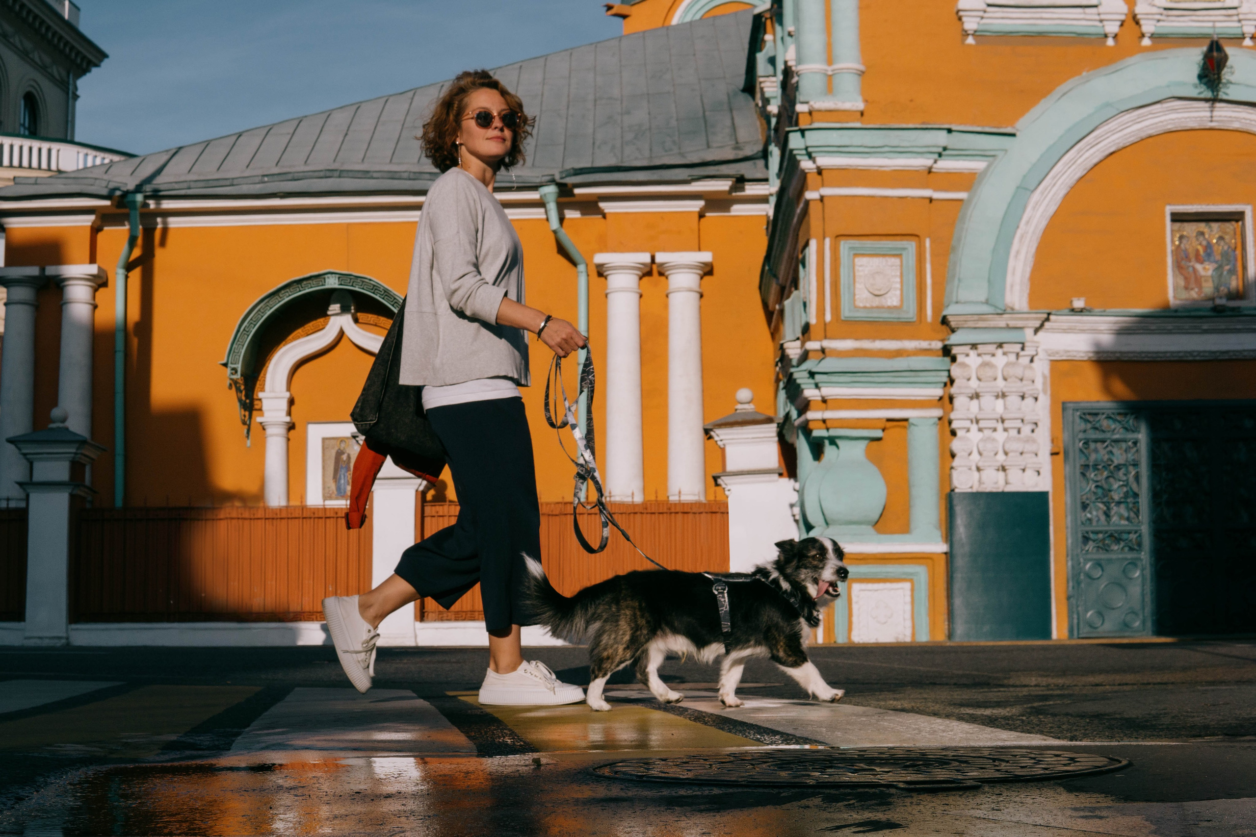 Даша и Тюбик. Фотограф-анималист Ксения Воробьева, Москва