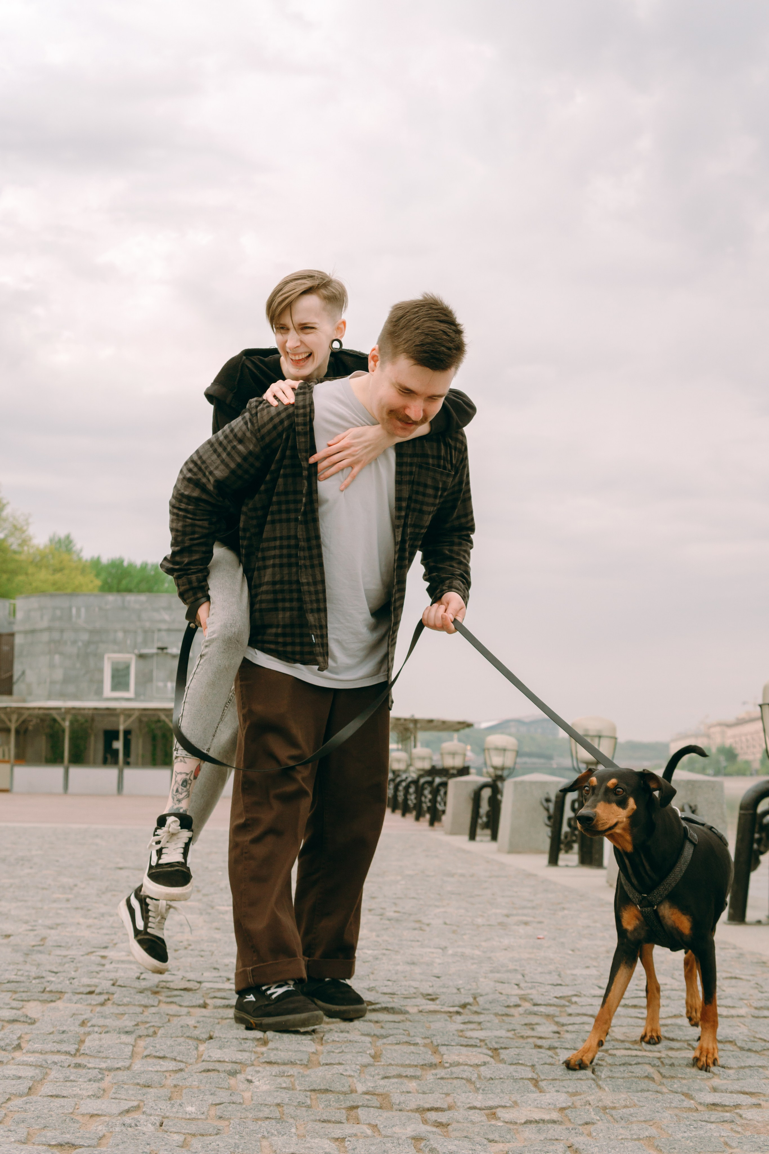 Кира, Максим и Аскара. Фотограф-анималист Ксения Воробьева, Москва