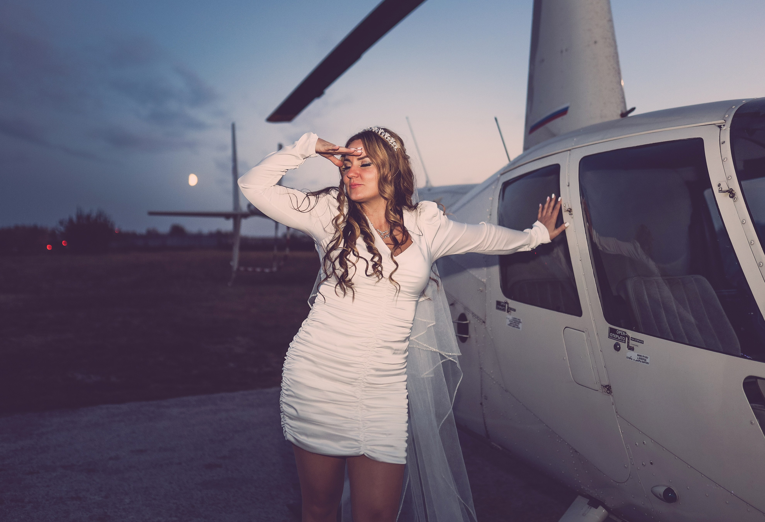 Парк Царицыно, ресторан, вертолет. Визуал для эспертов и блогеров