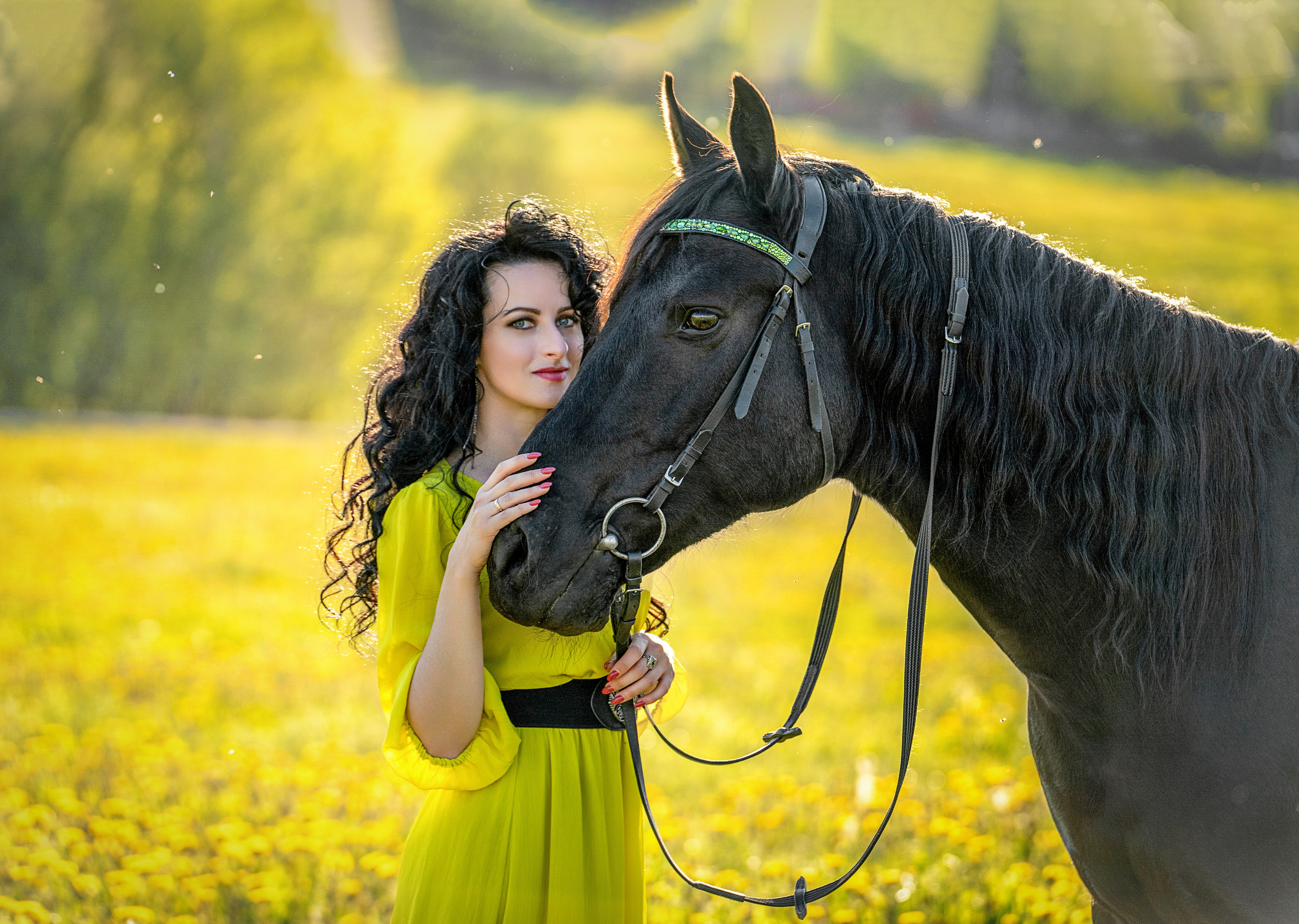 Одуванчиковое поле. Фотограф Дарья Соколовская