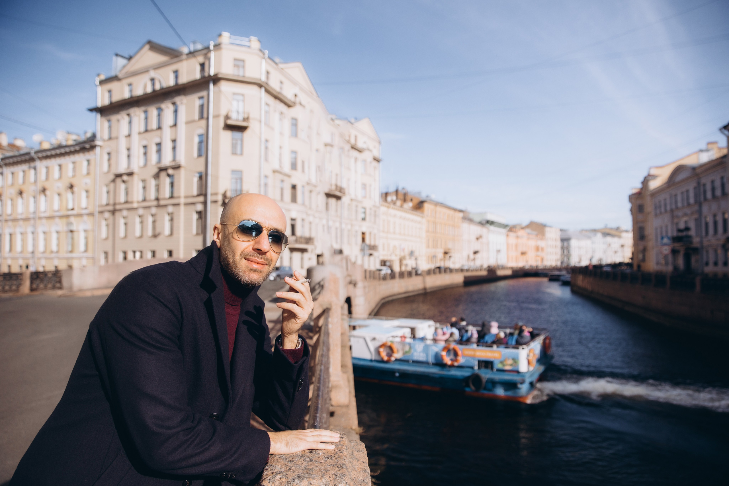 Emad from Dubai, tourist photo shoot in St. Petersburg in English. Фотограф в Санкт-Петербурге Разиля Идиятуллина