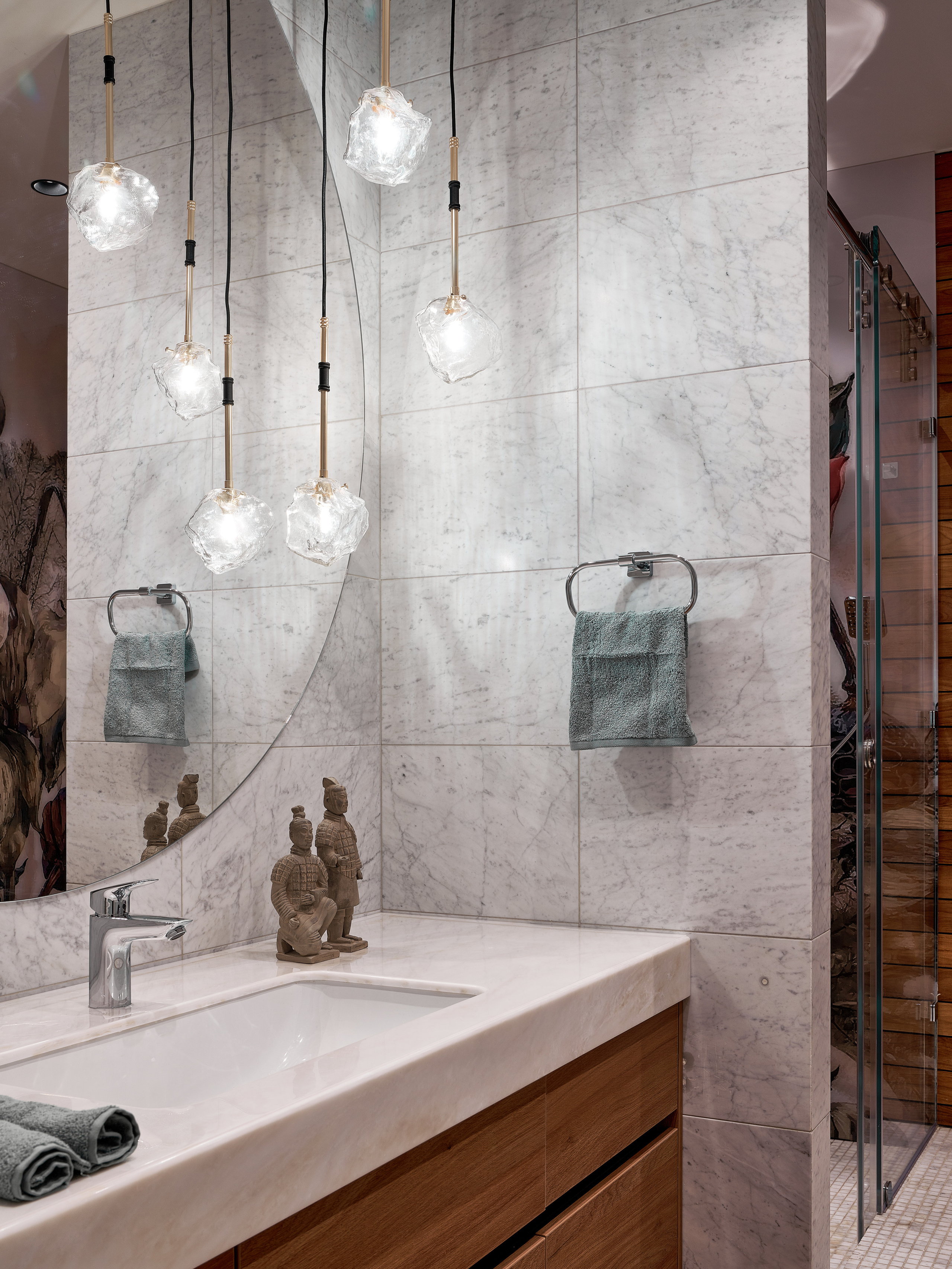 Интерьерная сьемка квартиры. Интерьерный фотограф Евгения Четий. Ванная комната.