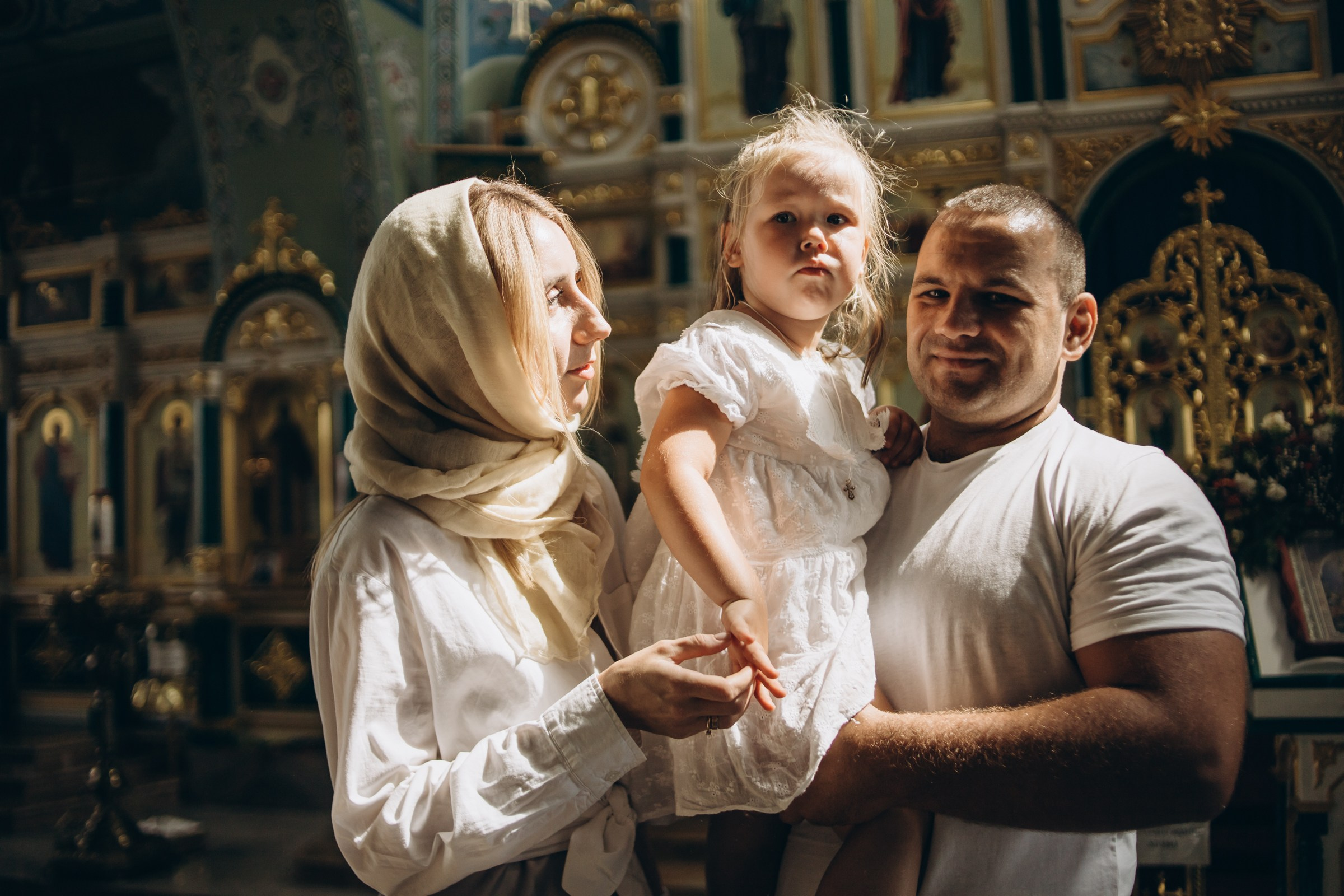 Крещение Варвары и Елизаветы. Семейный фотограф в Волгодонске Краченцева Анна