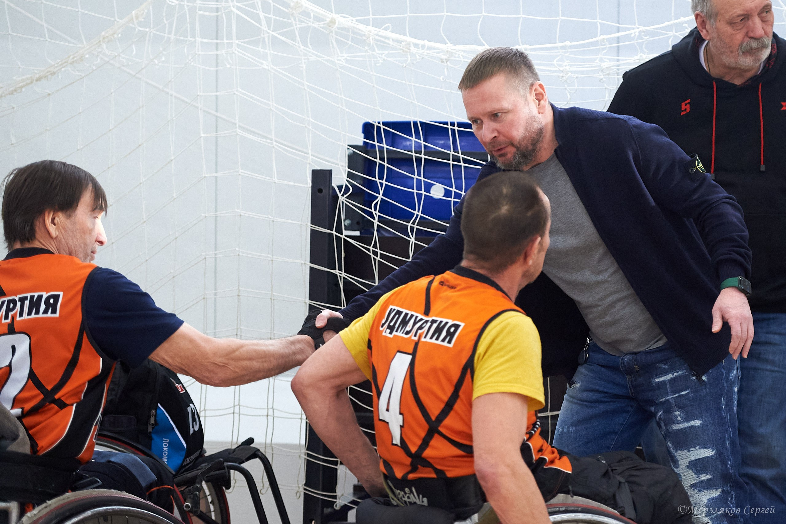 X традиционный Рождественский турнир по баскетболу на колясках. Ижевск. Спортивный репортажный фотограф в Ижевске Сергей Мерзляков