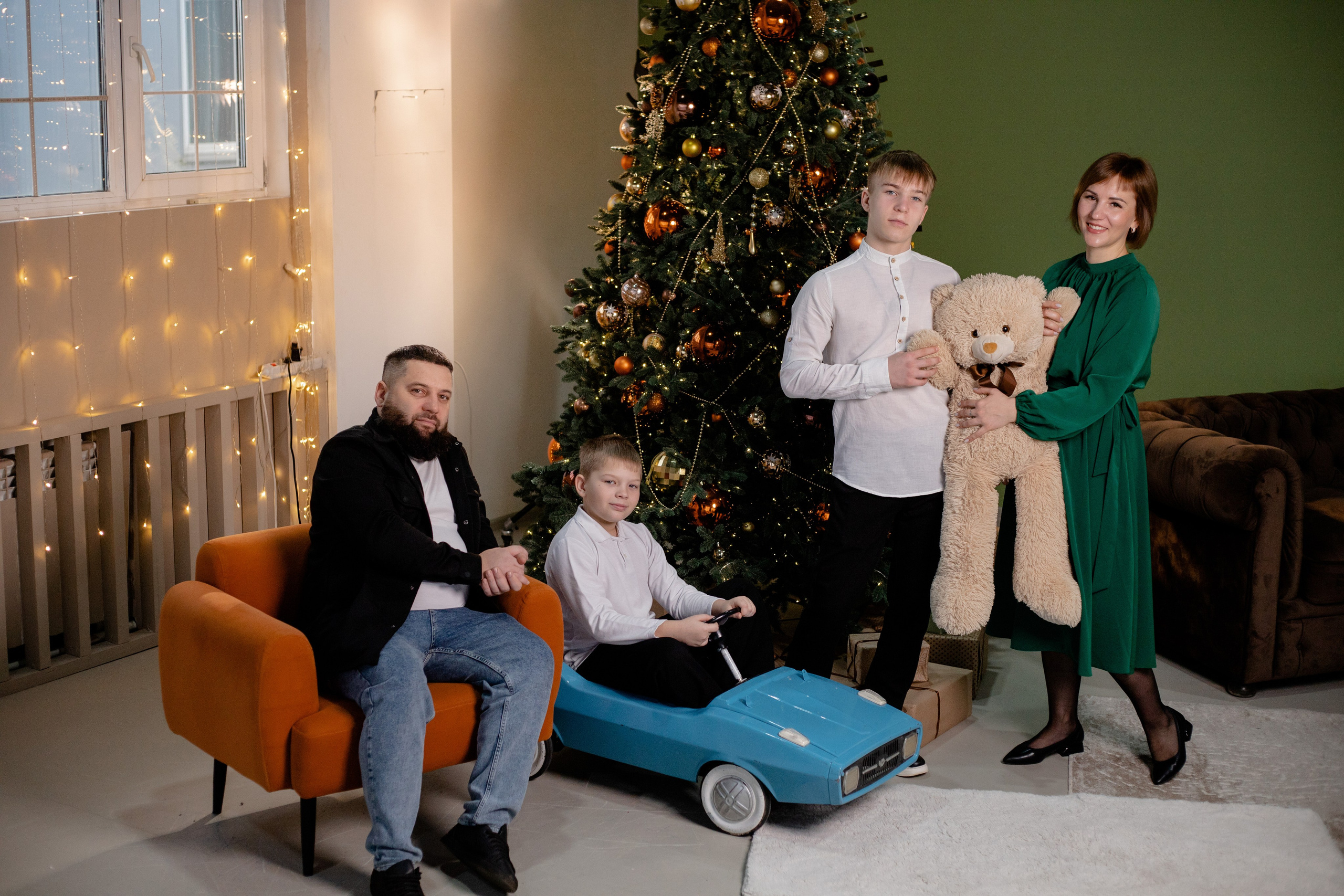 Новый год 2025. Семейный фотограф в Саратове Элоиза Ляпина