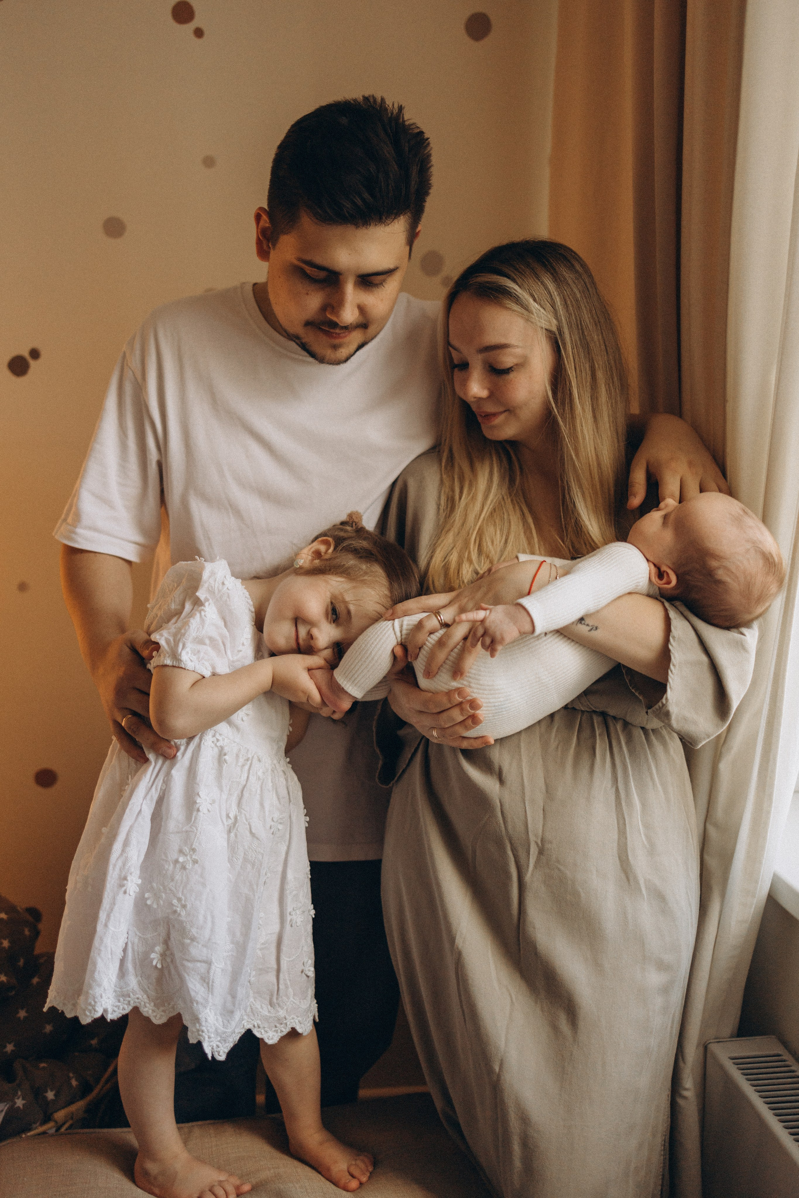 Миша, Маша, Лиза и Костя. Семейный фотограф в Москве Ксения Аганина