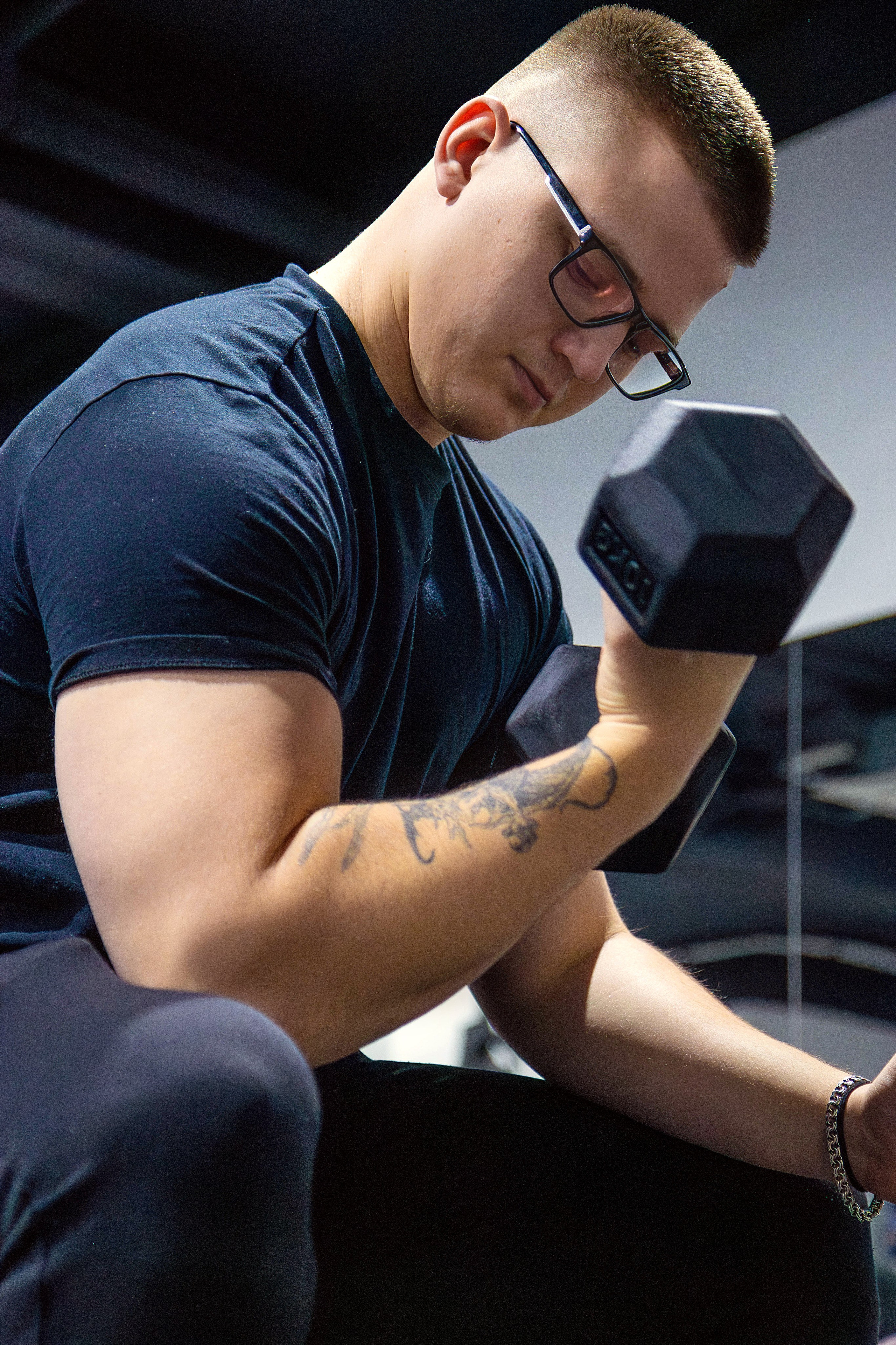 Фотосессия тренажерного зала