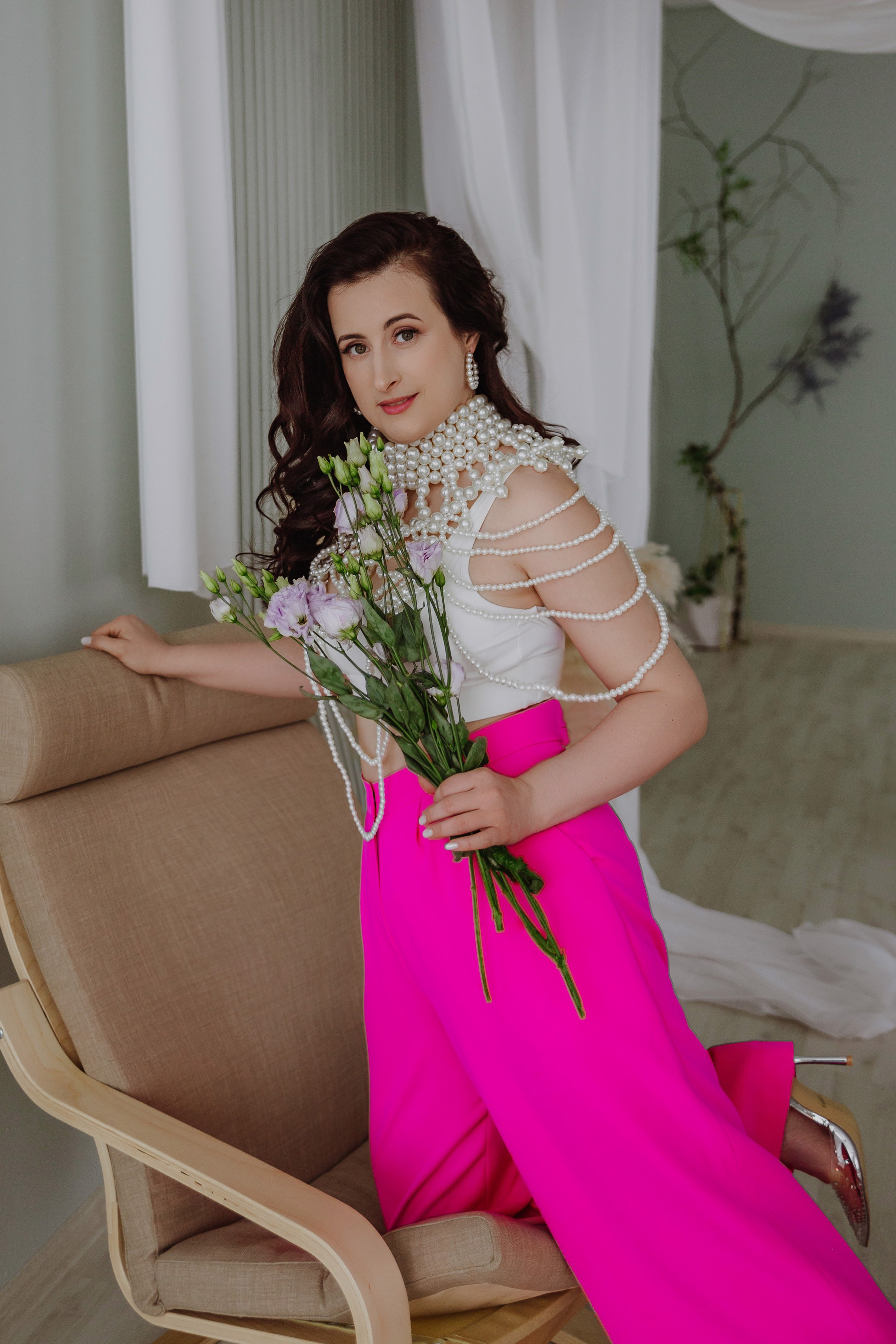 Жемчужный фотодень. Качуняк Наталия портретный фотограф в Иваново