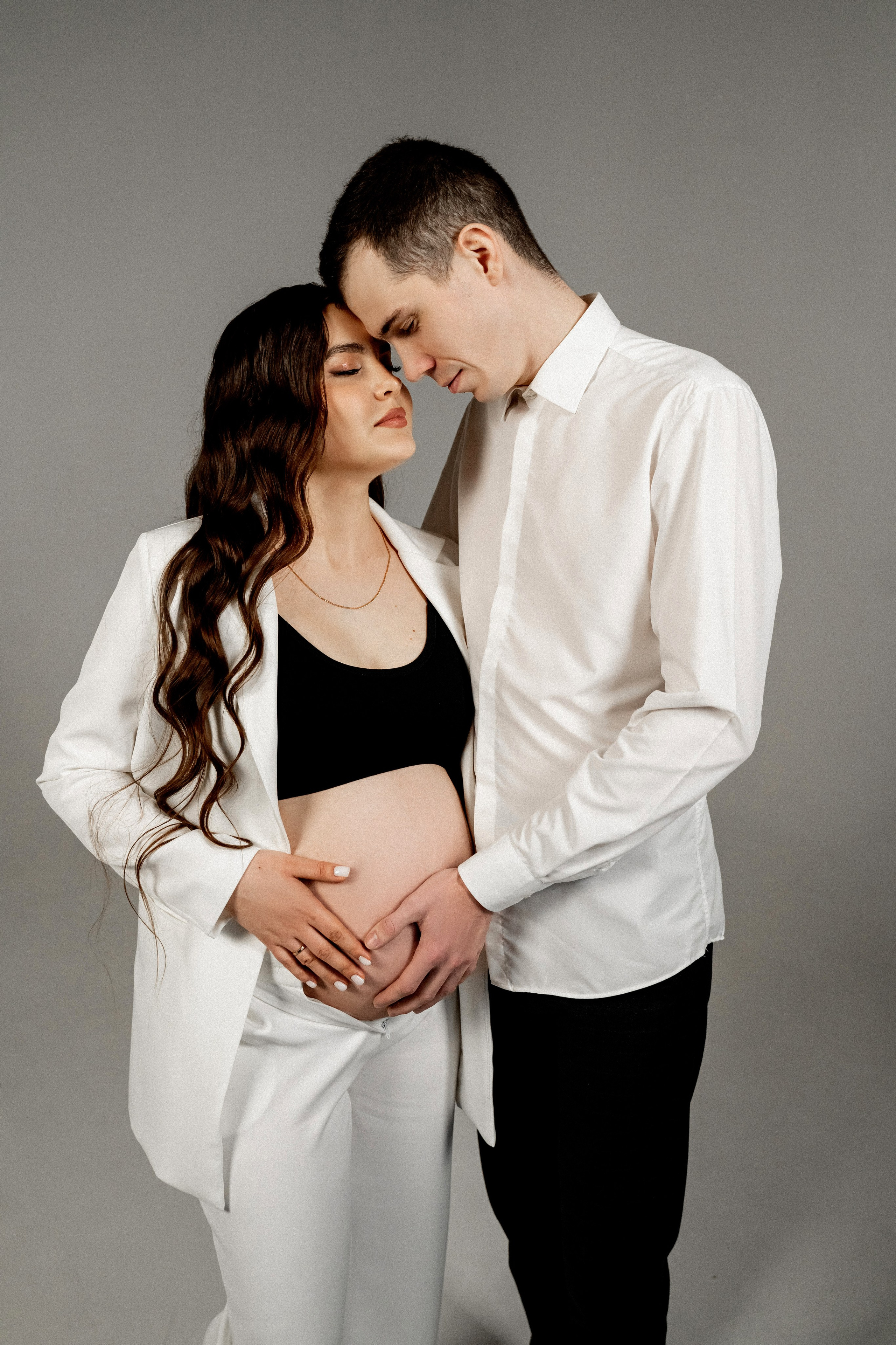 Беременная съемка| Циклорама