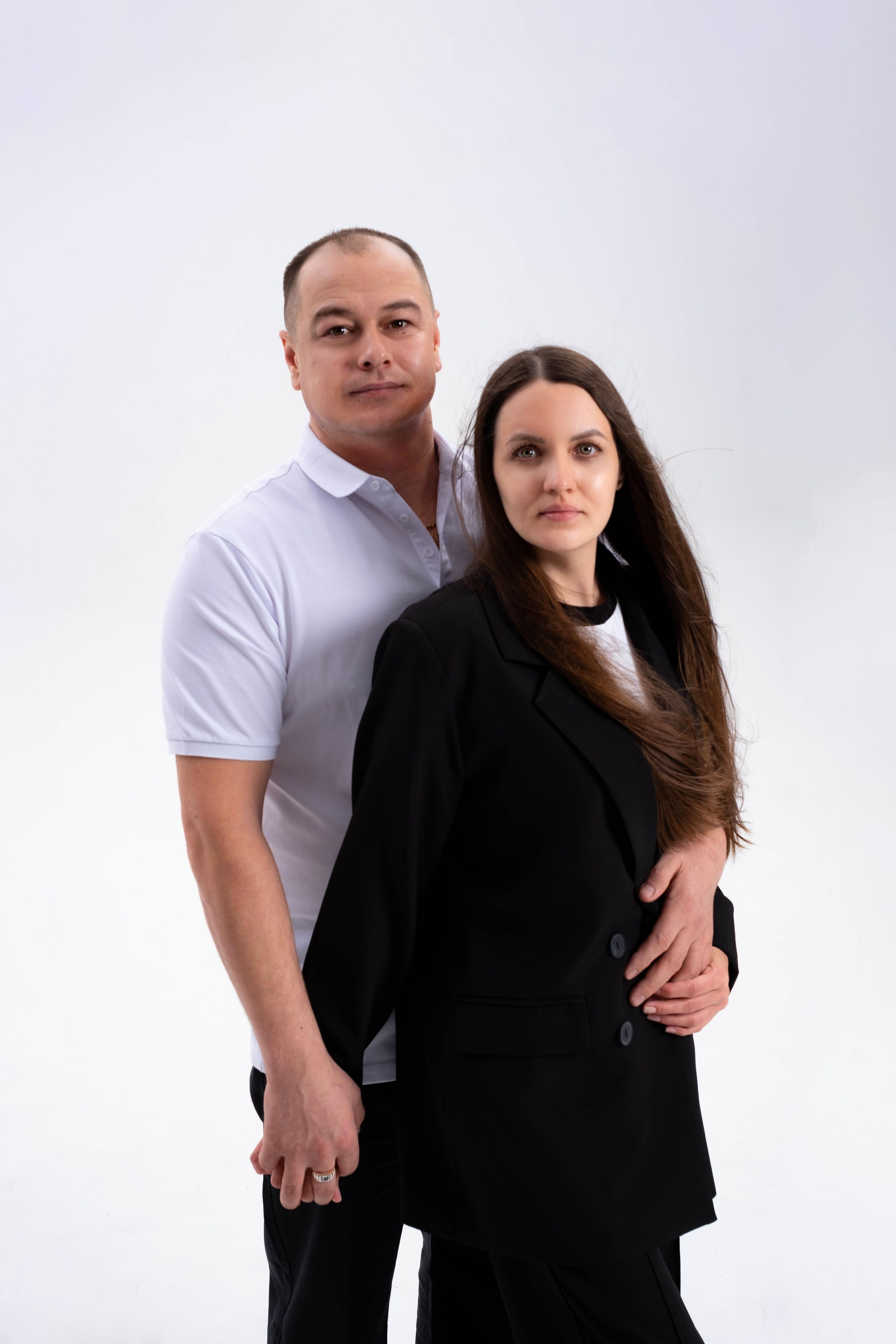 Семейная пара. Студийный, портретный, семейный фотограф Южно-Сахалинска Яна Радаева
