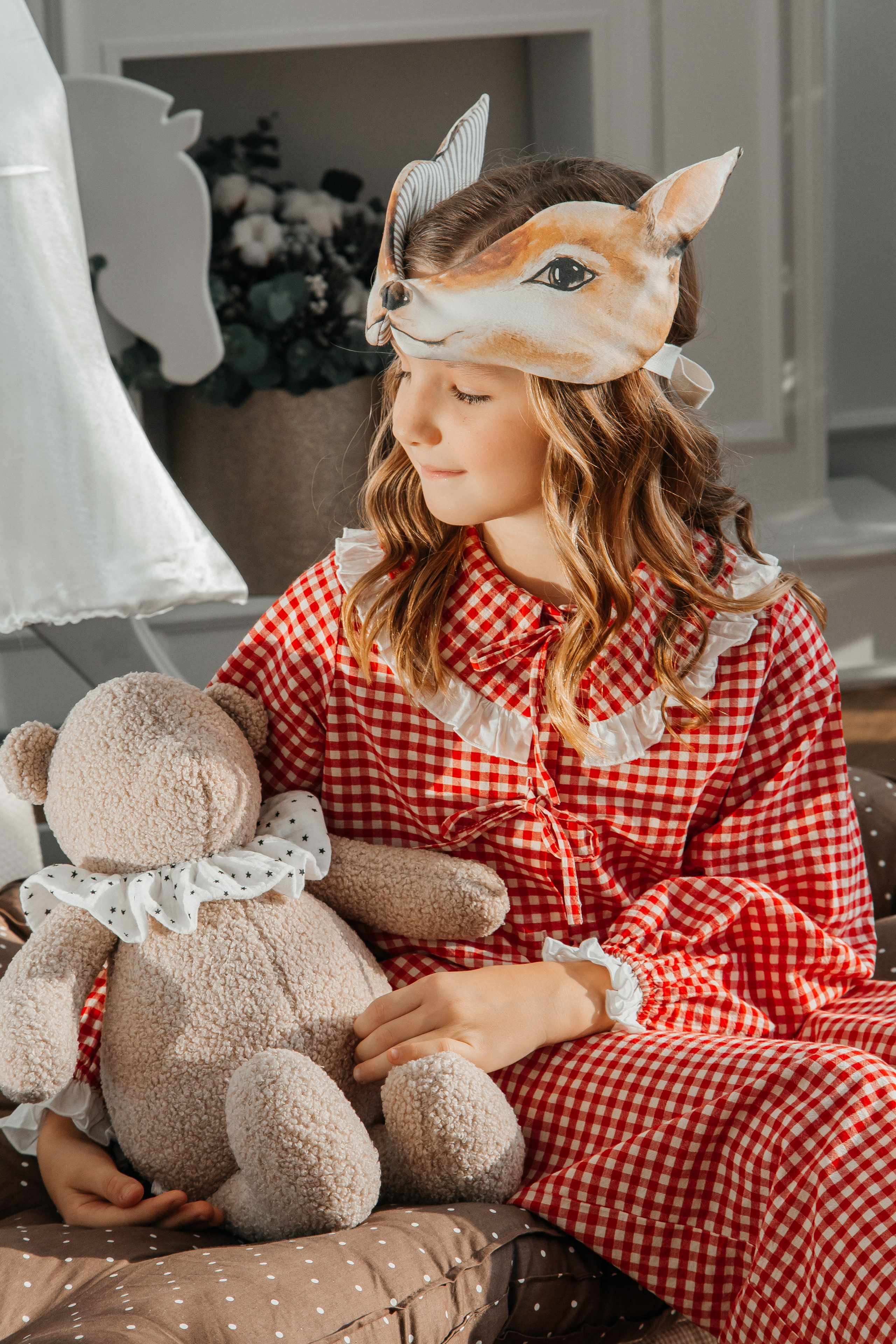 Новогодняя фотосессия в студии в Сочи. Семейный фотограф в Сочи, Лоо, Дагомысе, Вардане Кучумова Олеся