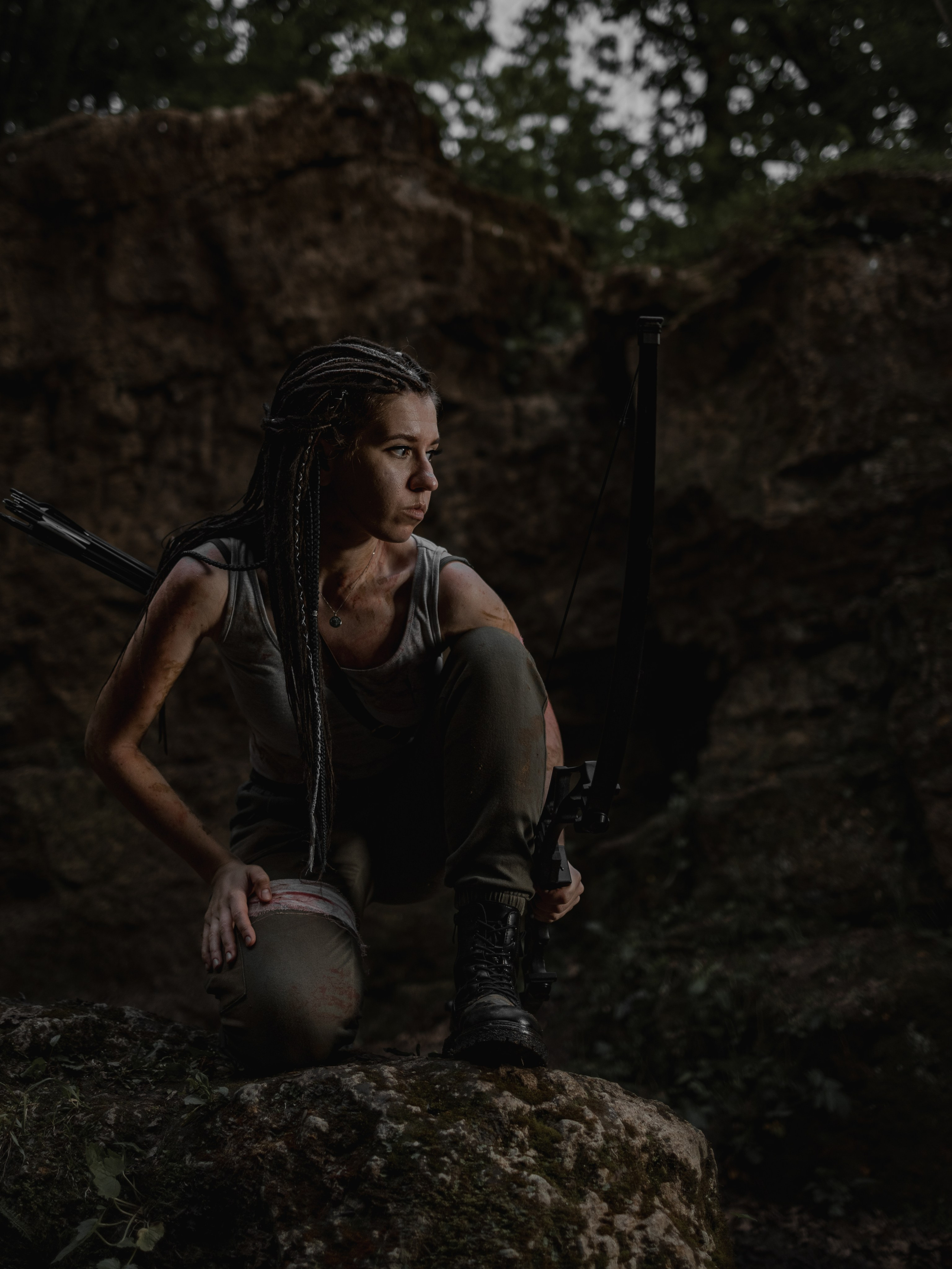 Косплей по мотивам игры Томб Райдер