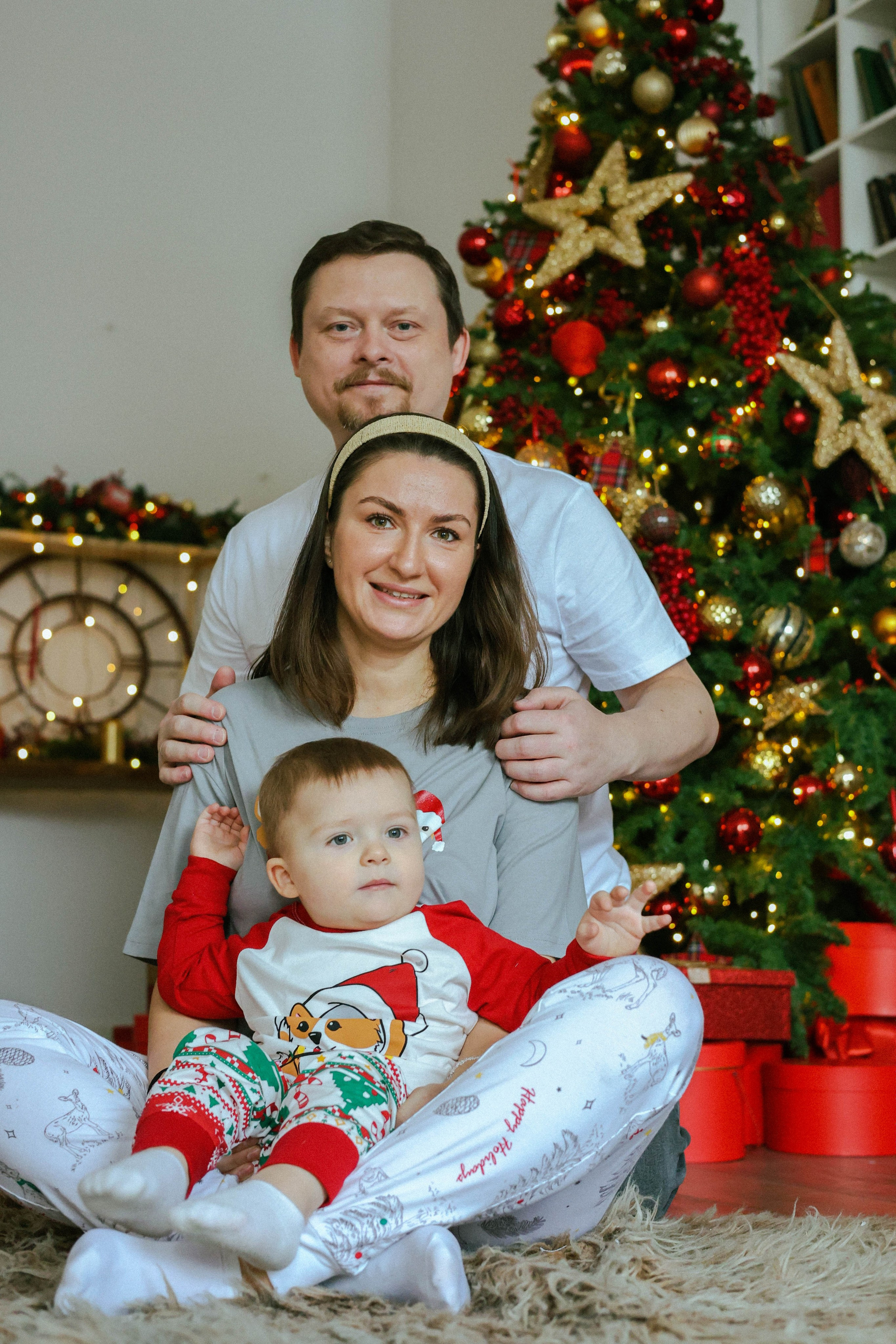 Новогодняя история «Анастасия и ее семья». Фотограф в Москве Анастасия Калинина