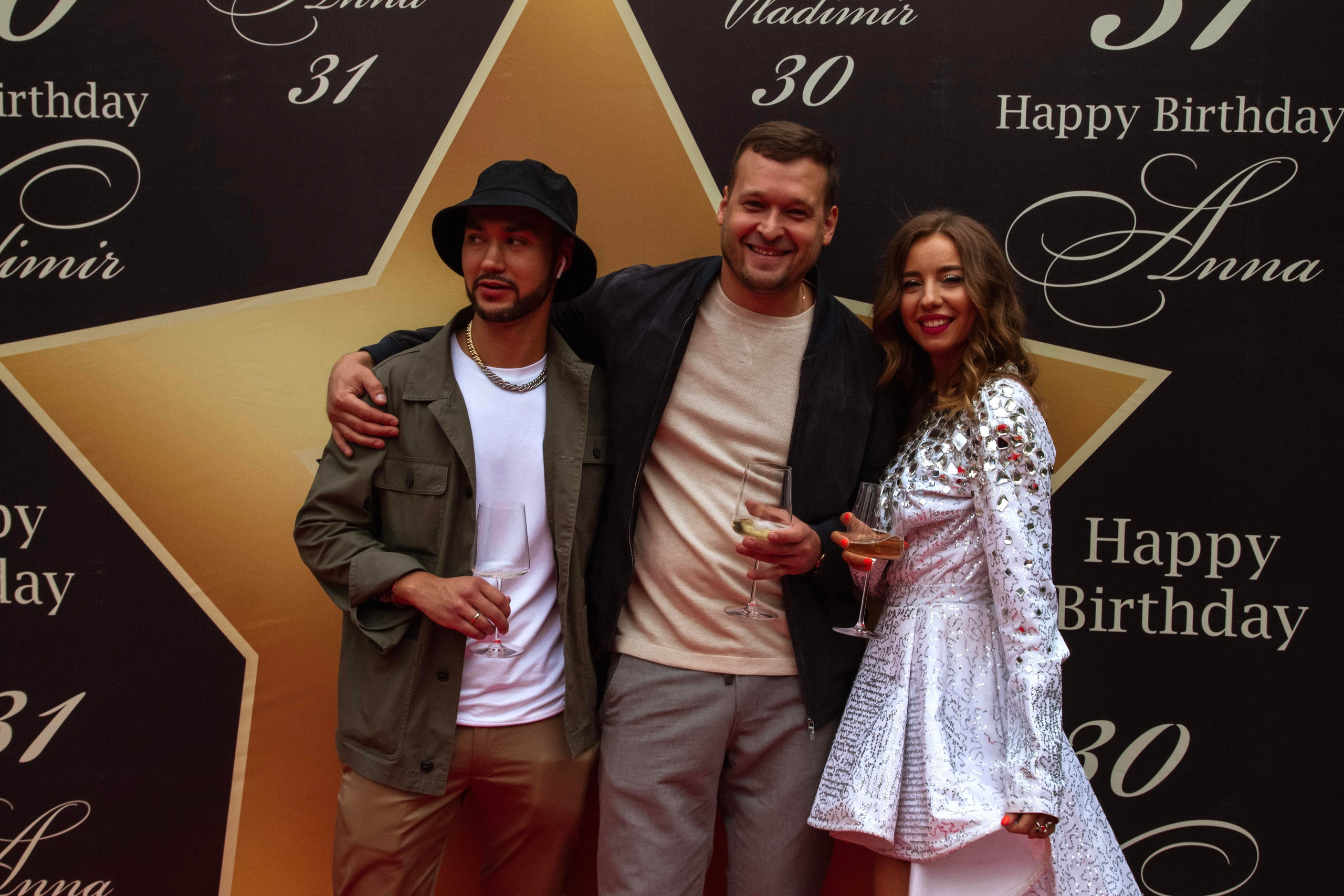 День рождения Анны и Владимира. Фотограф в Москве Анастасия Курлович