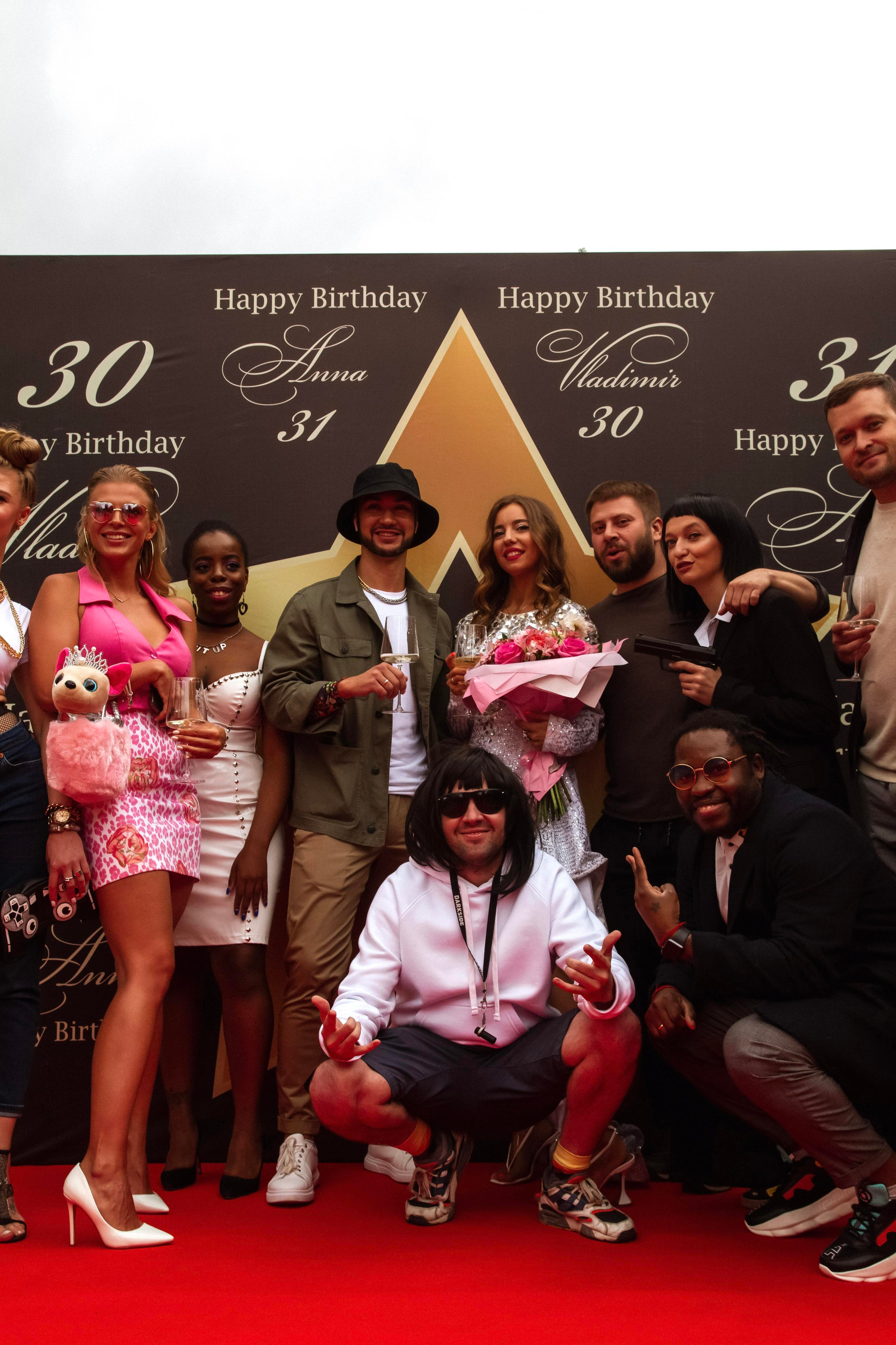 День рождения Анны и Владимира. Фотограф в Москве Анастасия Курлович