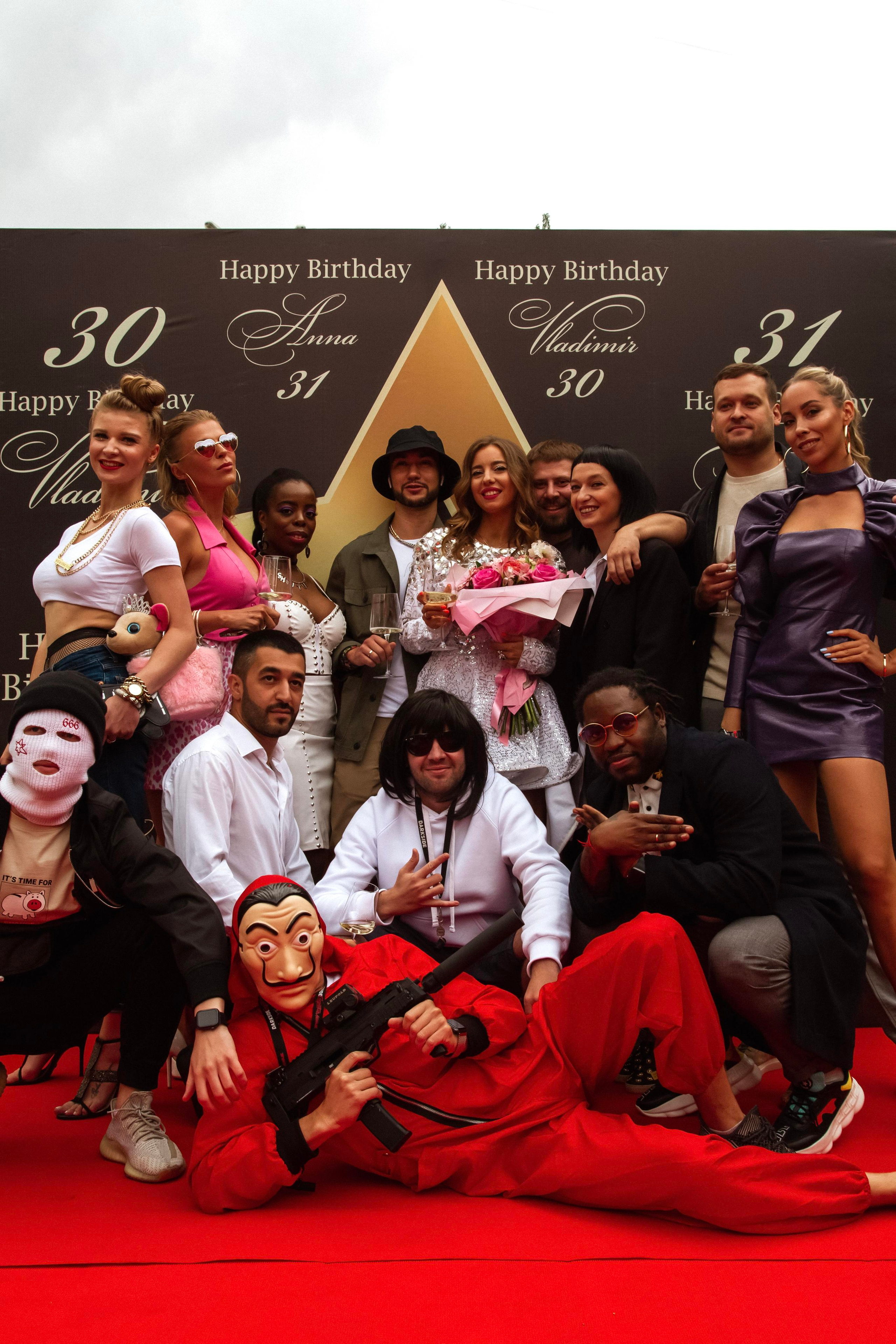 День рождения Анны и Владимира. Фотограф в Москве Анастасия Курлович