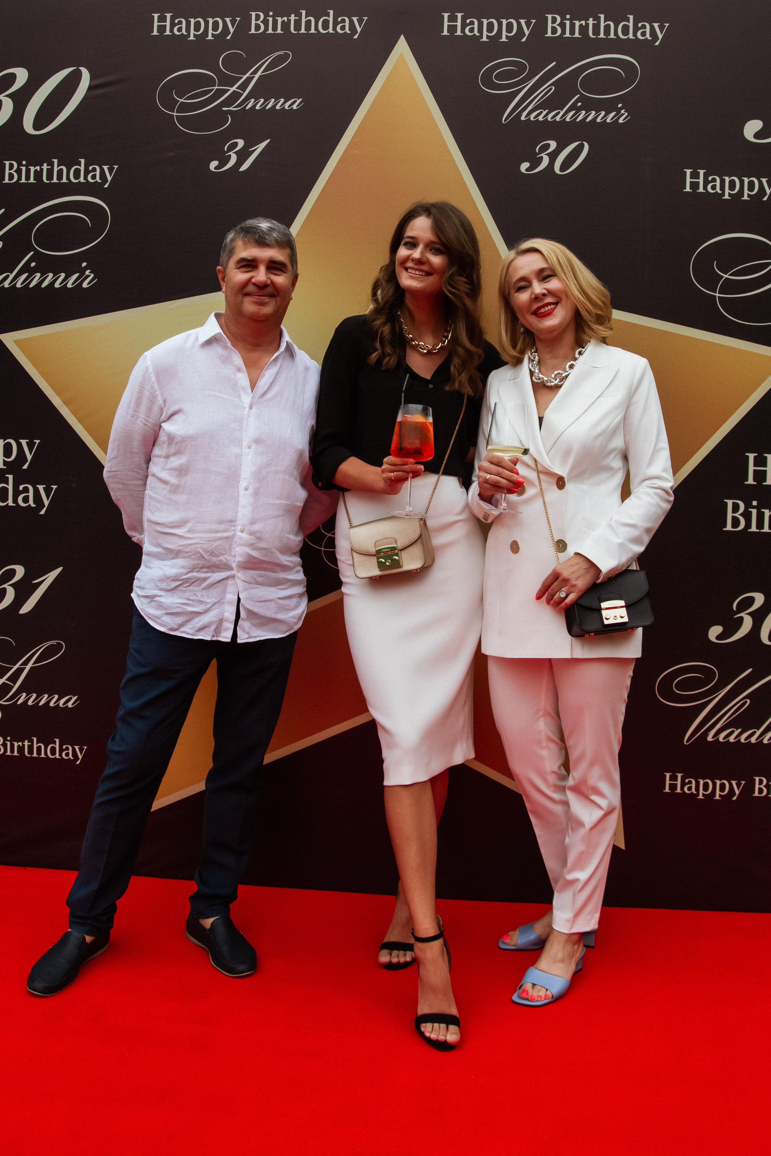 День рождения Анны и Владимира. Фотограф в Москве Анастасия Курлович