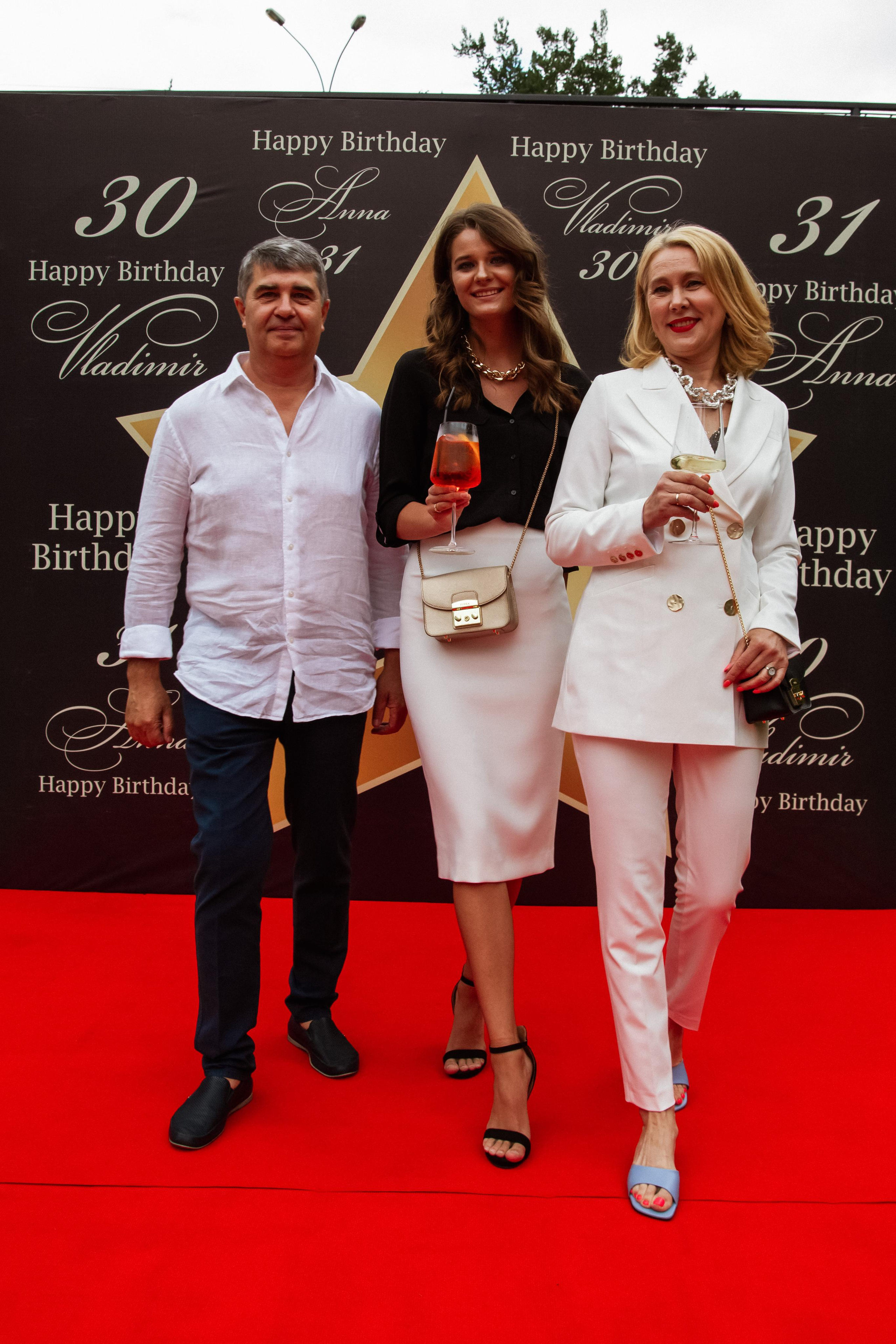 День рождения Анны и Владимира. Фотограф в Москве Анастасия Курлович