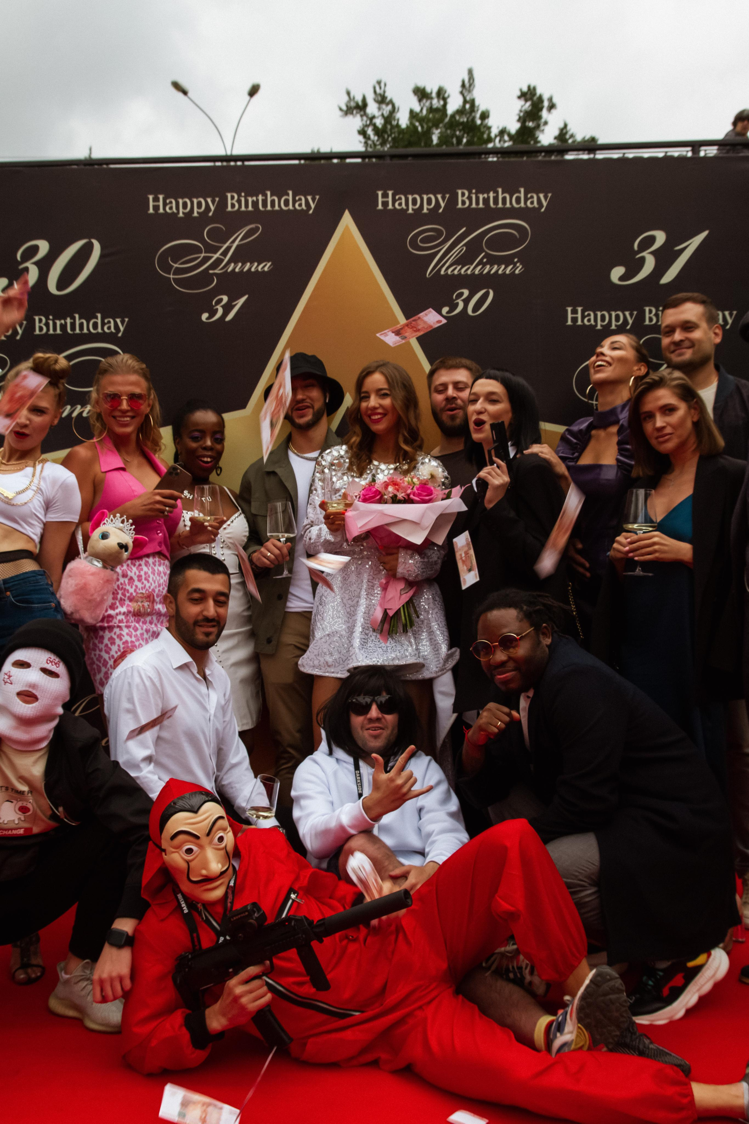 День рождения Анны и Владимира. Фотограф в Москве Анастасия Курлович