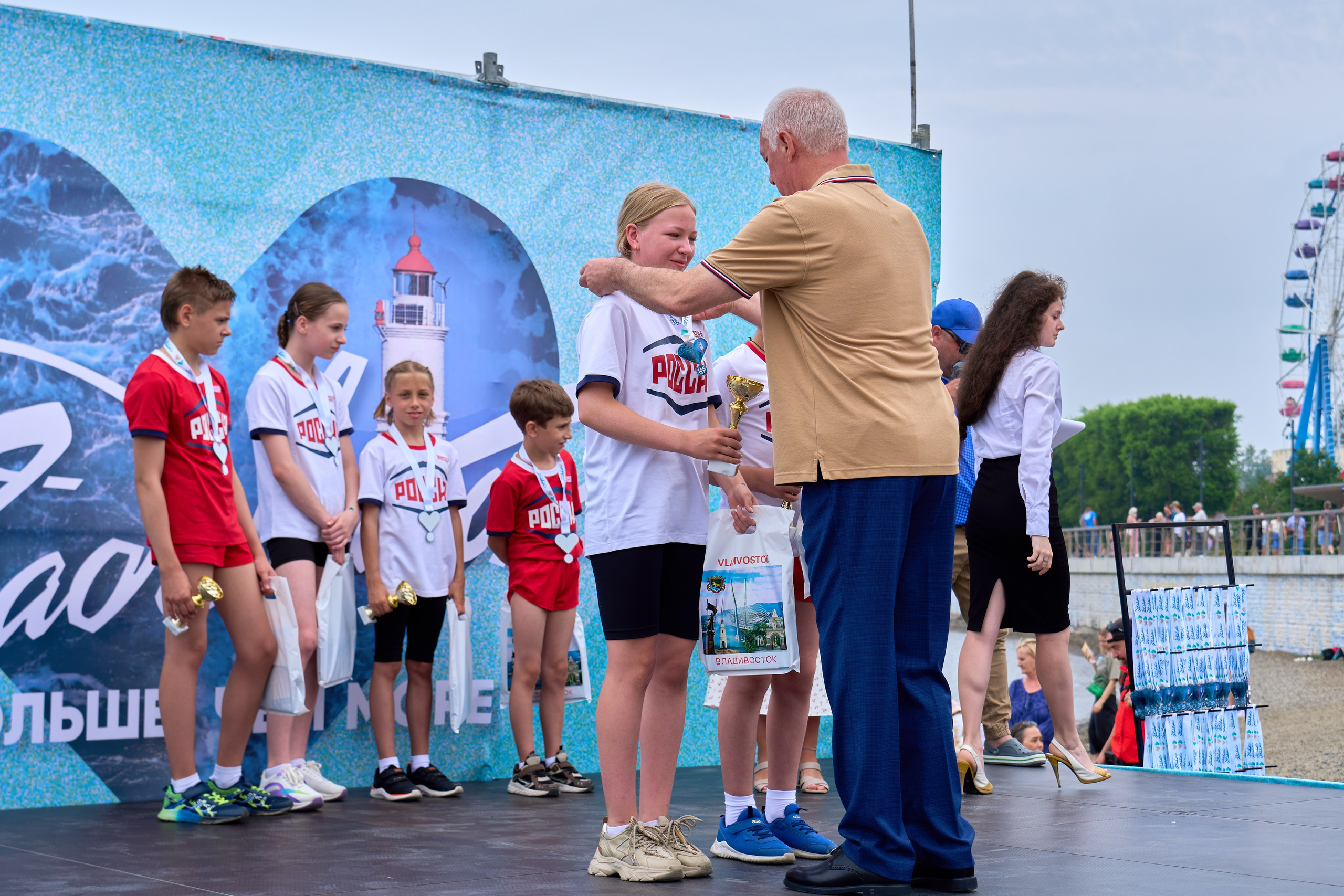 День спорта. Фотограф во Владивостоке