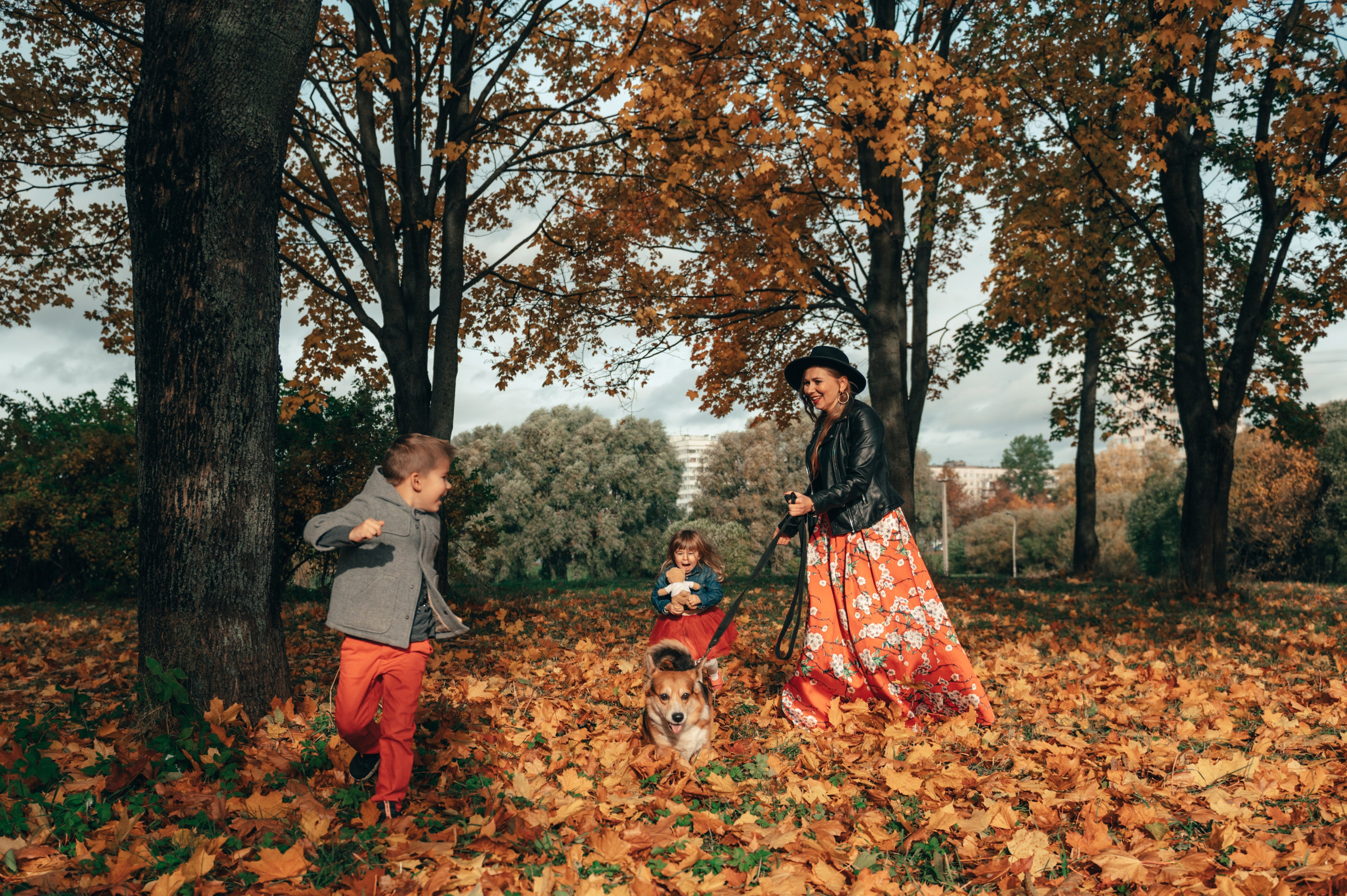 Яркая осень. Свадебный и семейный фотограф София Невская