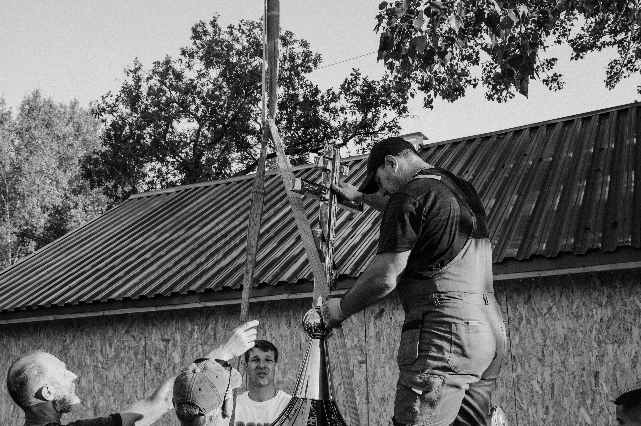 Освещение купола в храме Казанской иконы Божьей Матери х. Закутский. Церковный, семейный и репортажный фотограф Волгоград, Волжский