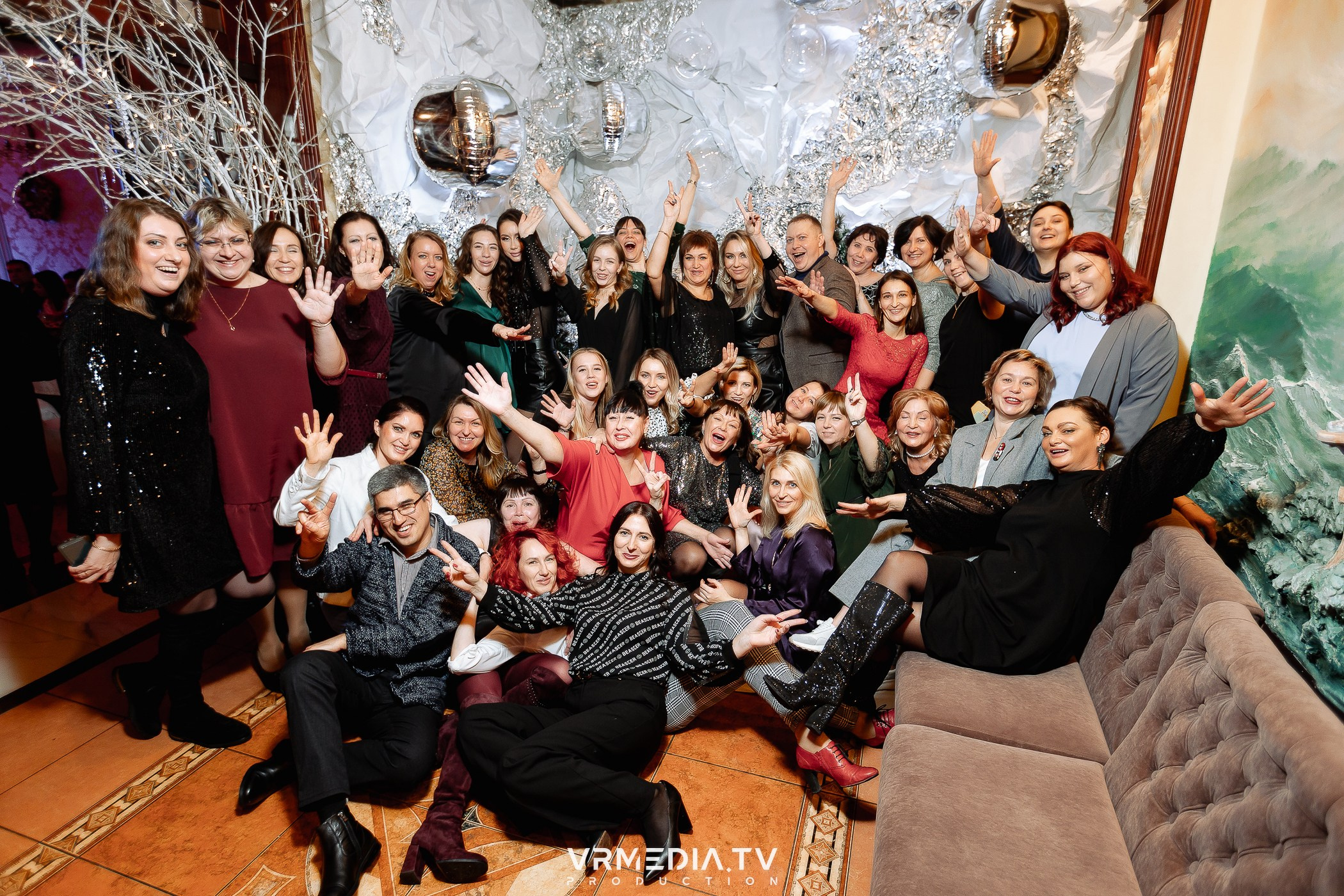 Новогодний вечер в ресторане «Лазурный Берег»