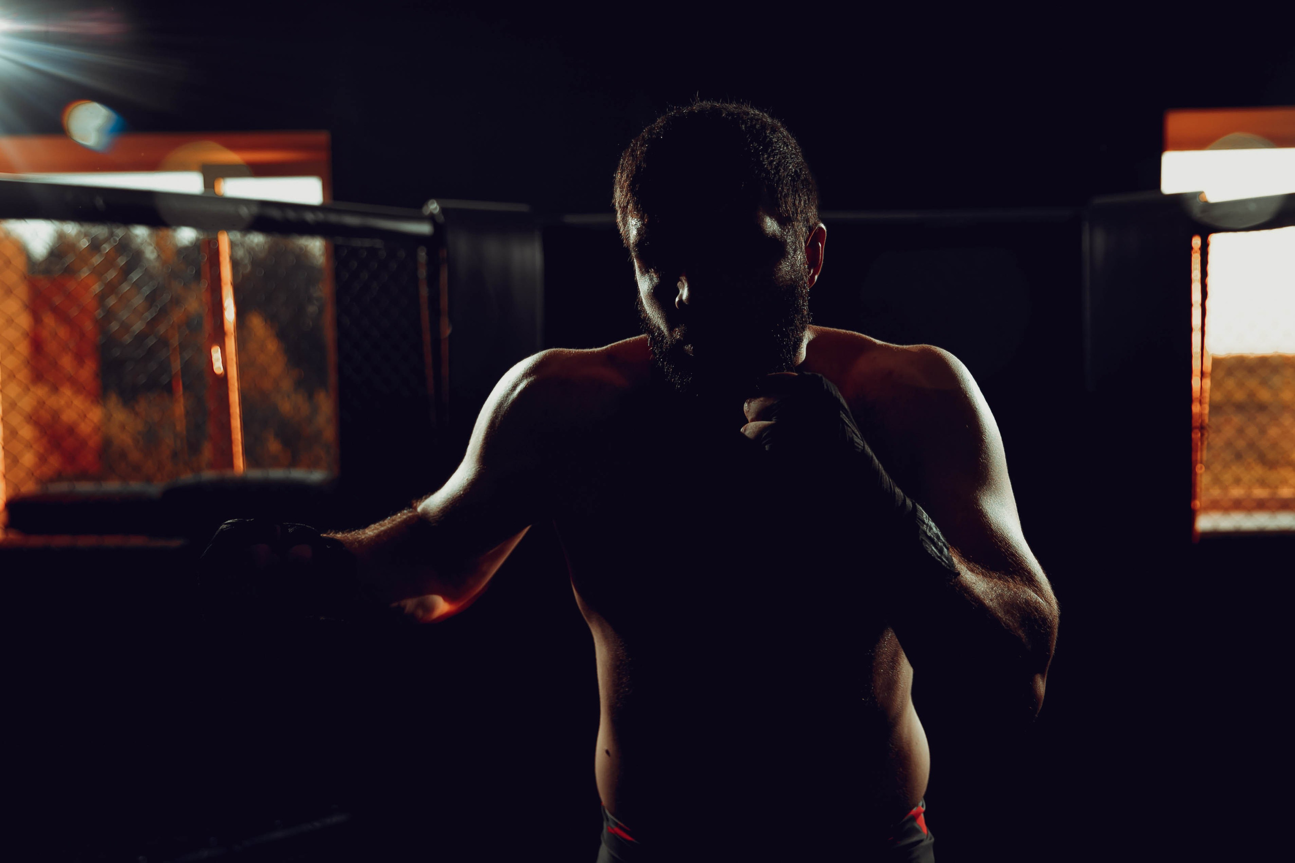 Фотосессия бойца лиги Хардкор. Ваш репортажный фотограф Артемий Антонов