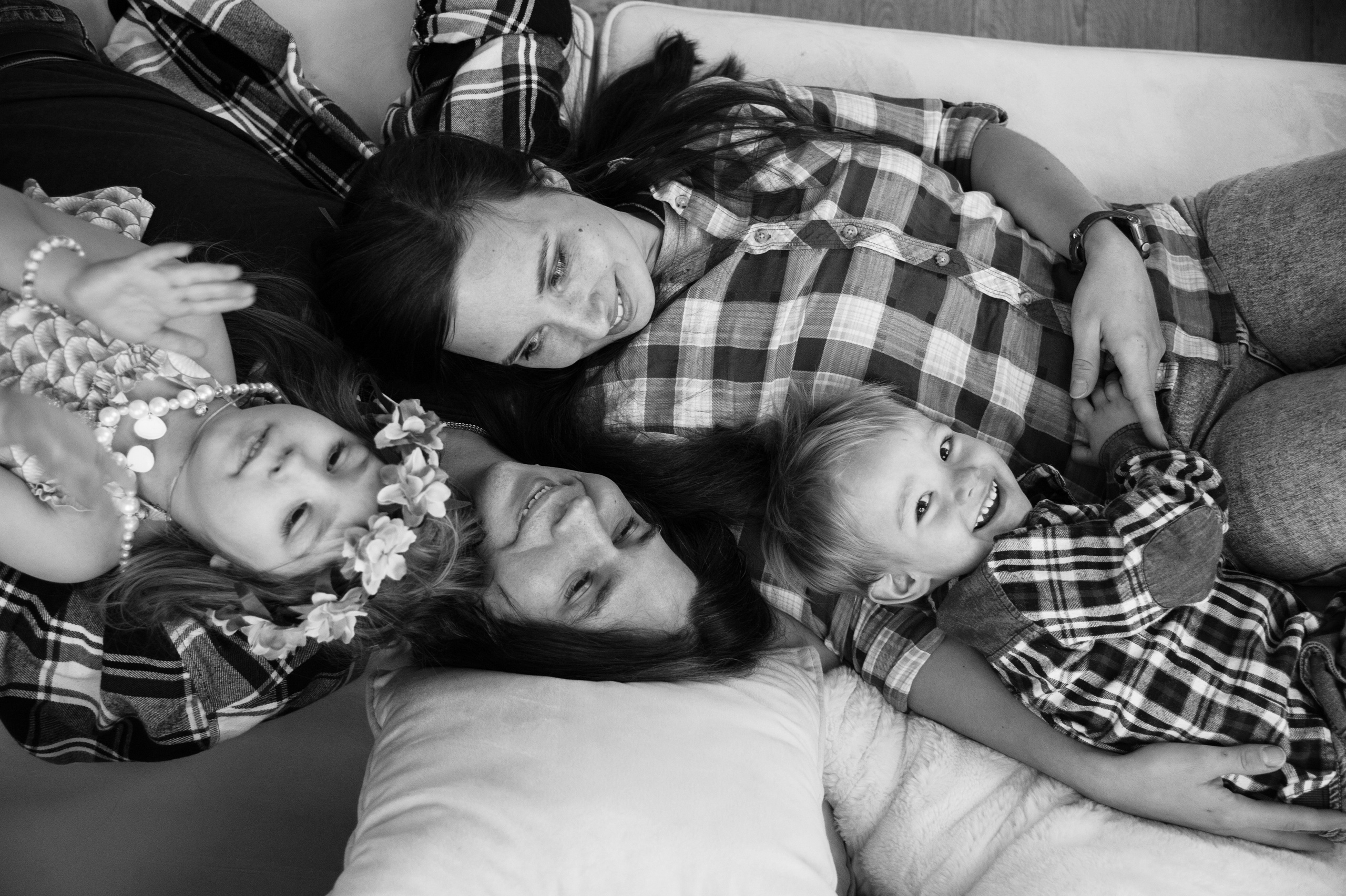 Семейная съемки для Юли и Жени. Портретная фотография в Москве