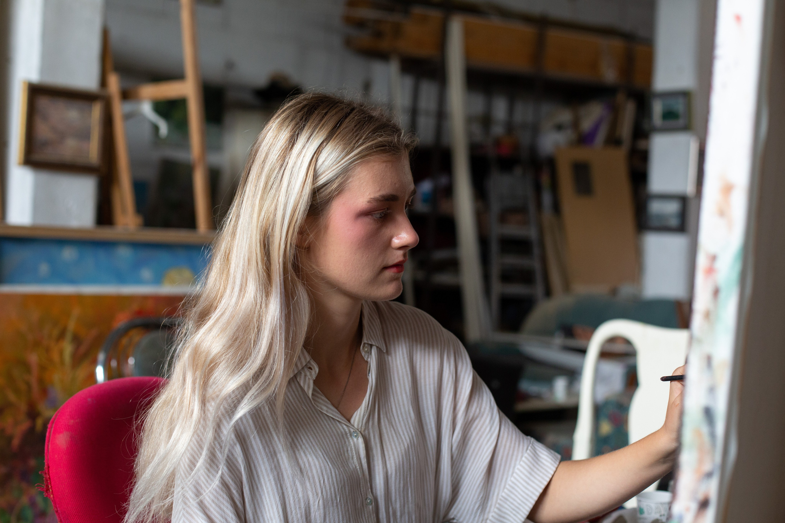 Офек. Художница Маргарита Гусак