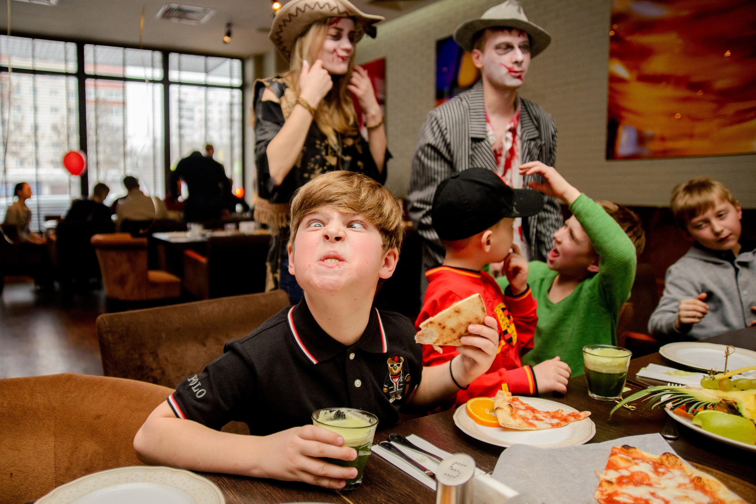 Детский день рождения в ресторане