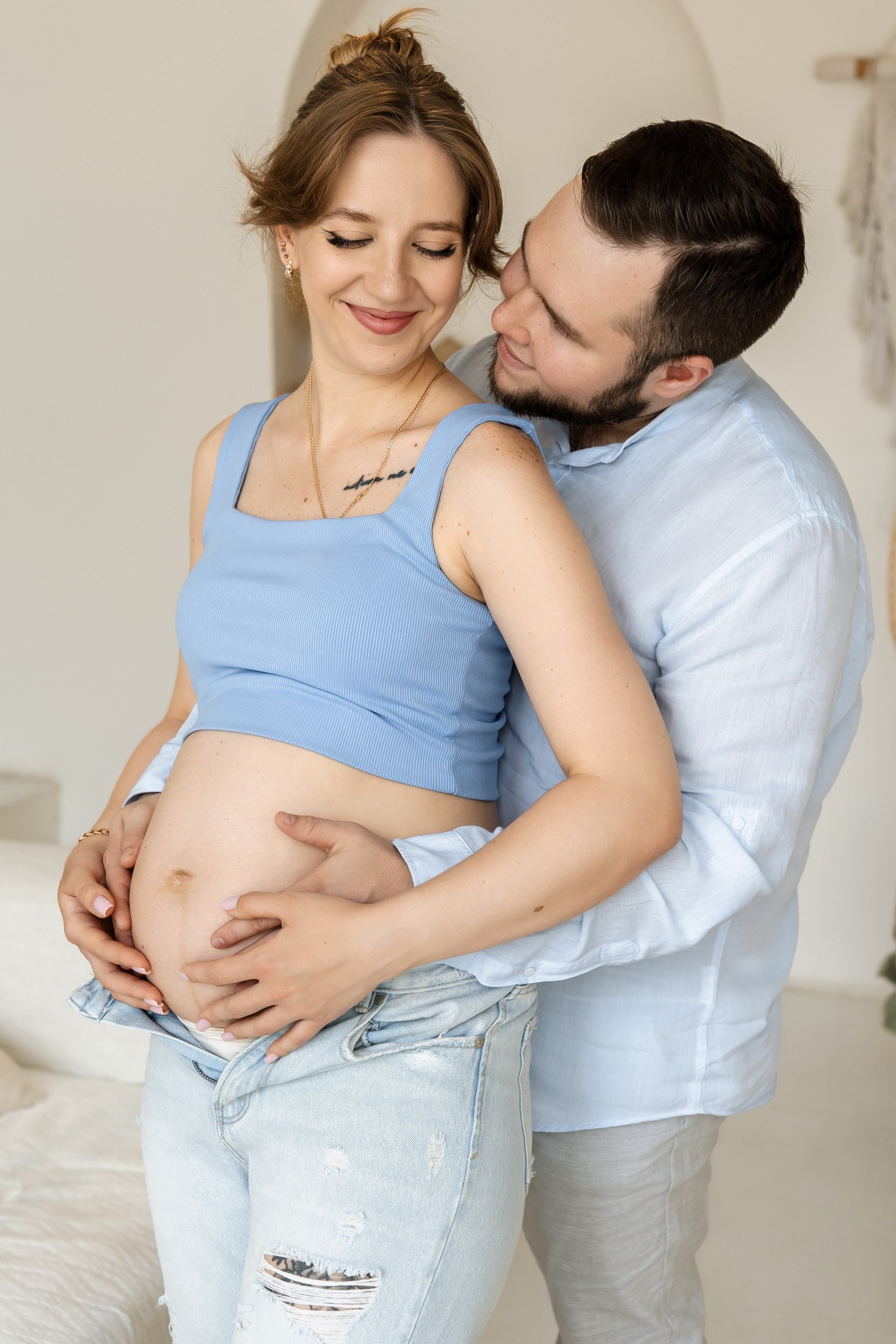 Кристина, Вадим и Уильям | фотосессия беременности. Свадебный фотограф в Москве Яна Деньгина