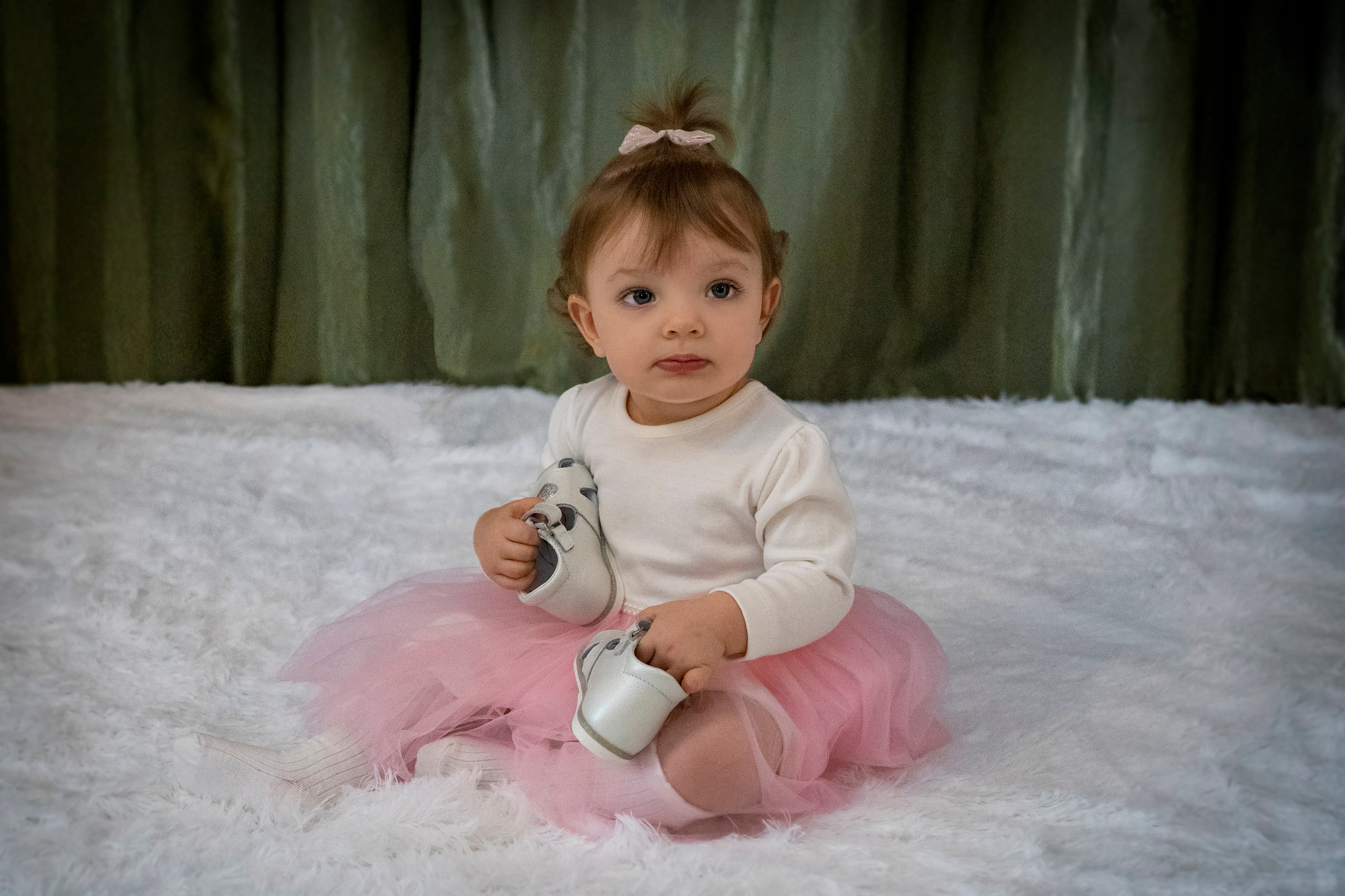 День Рождения Адель 1 год: фотосессия дома. Детский и семейный фотограф в Москве Евгения Киеза