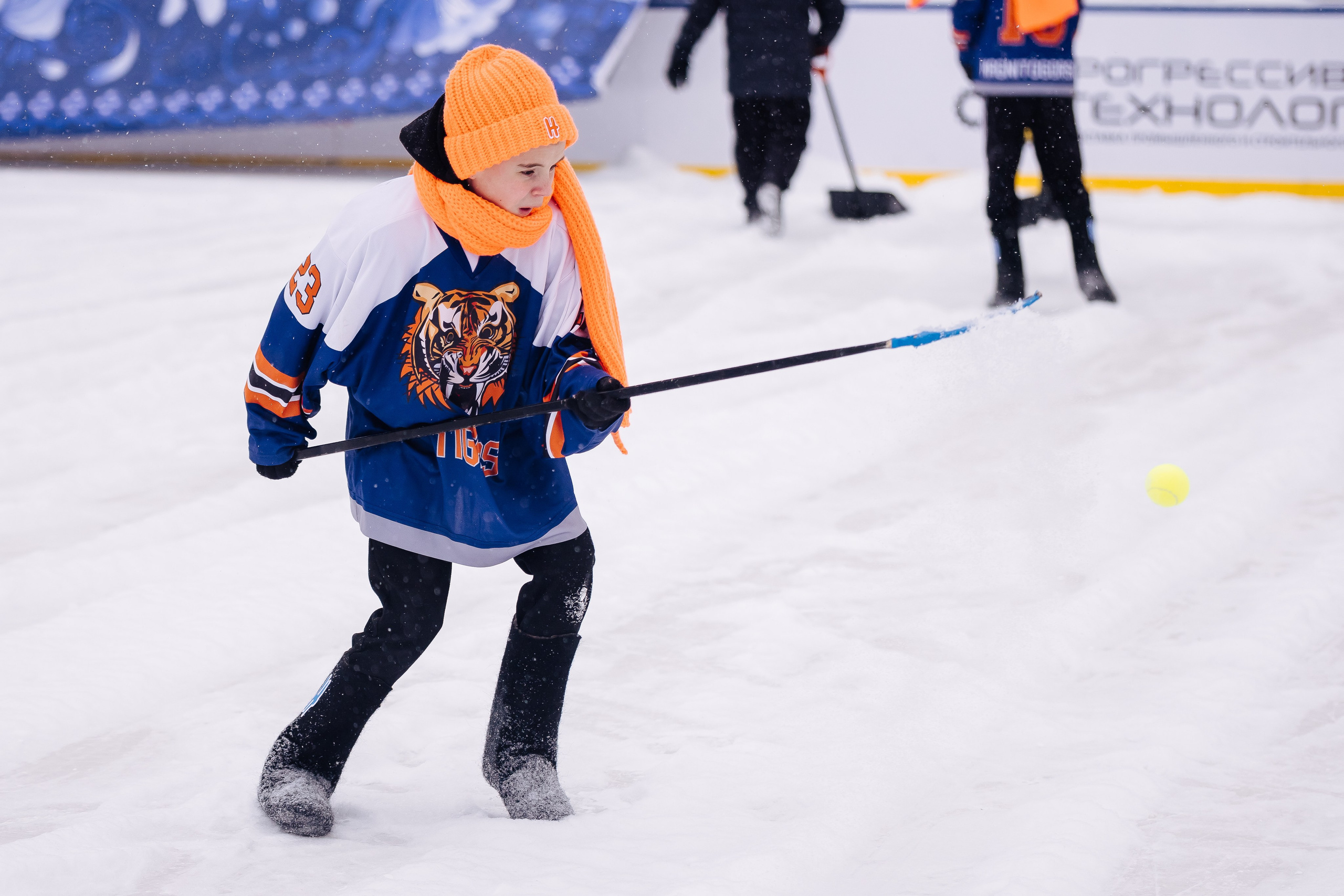 Хоккей на валенках // 22.02.25. Денис Прохоров Фотограф в г. Магнитогорск