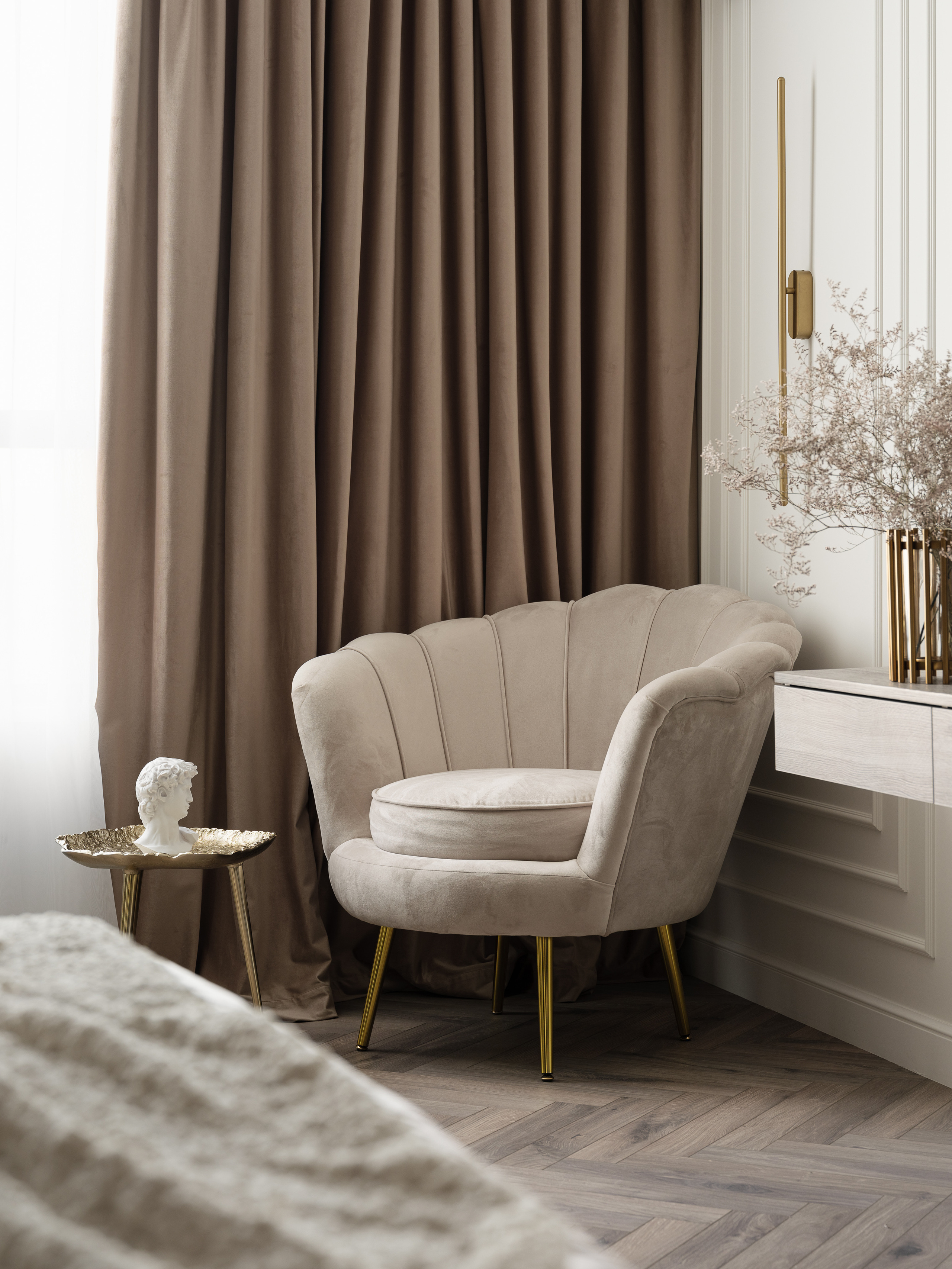 Пентхаус в Краснодаре (дизайнеры Андрей Нелень, Екатерина Проскурякова, стилист Алина Нелень, интерьерный фотограф Сергей Денисенко)