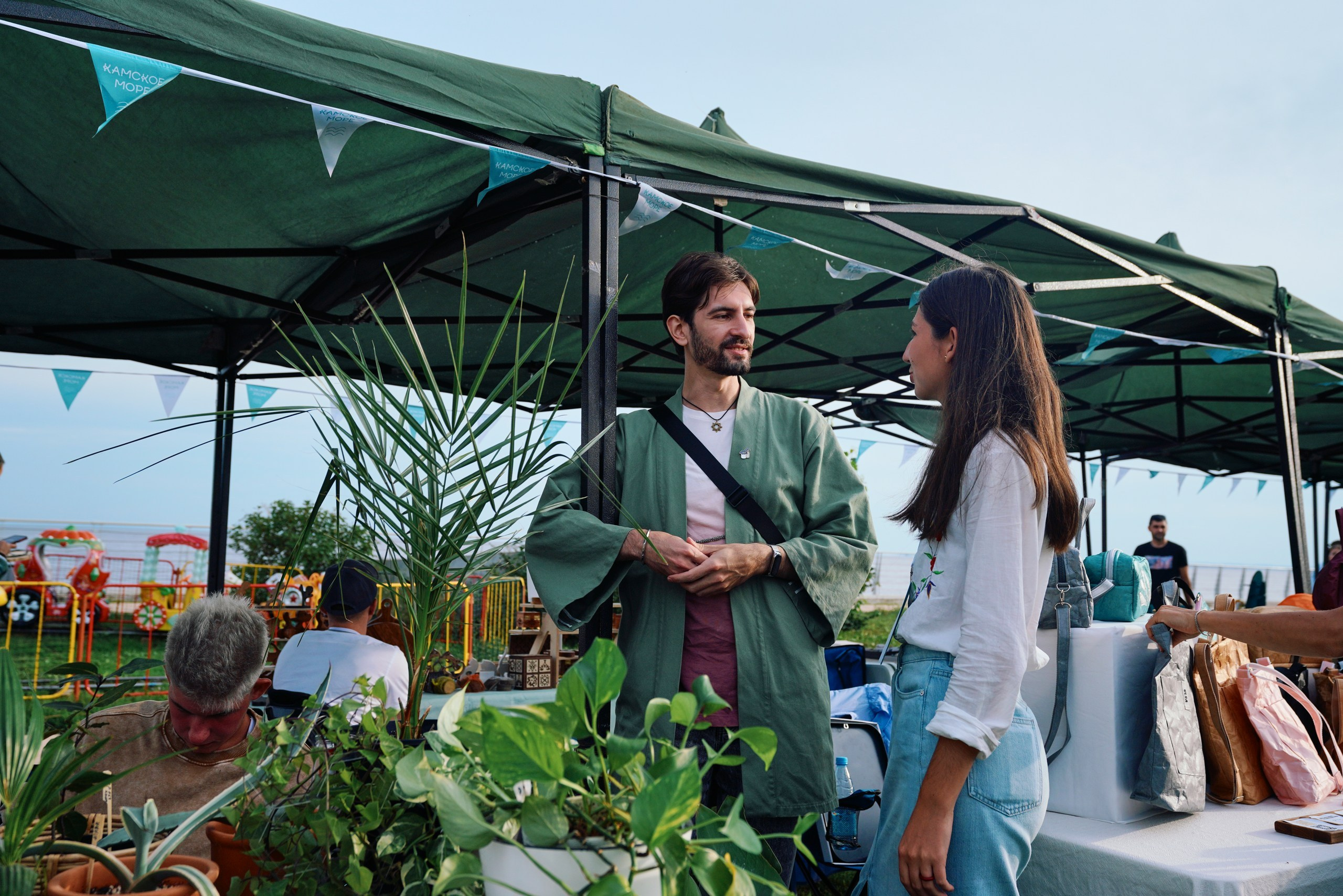 Пляжный маркет 2024, г. Лаишево. Фотограф Казань