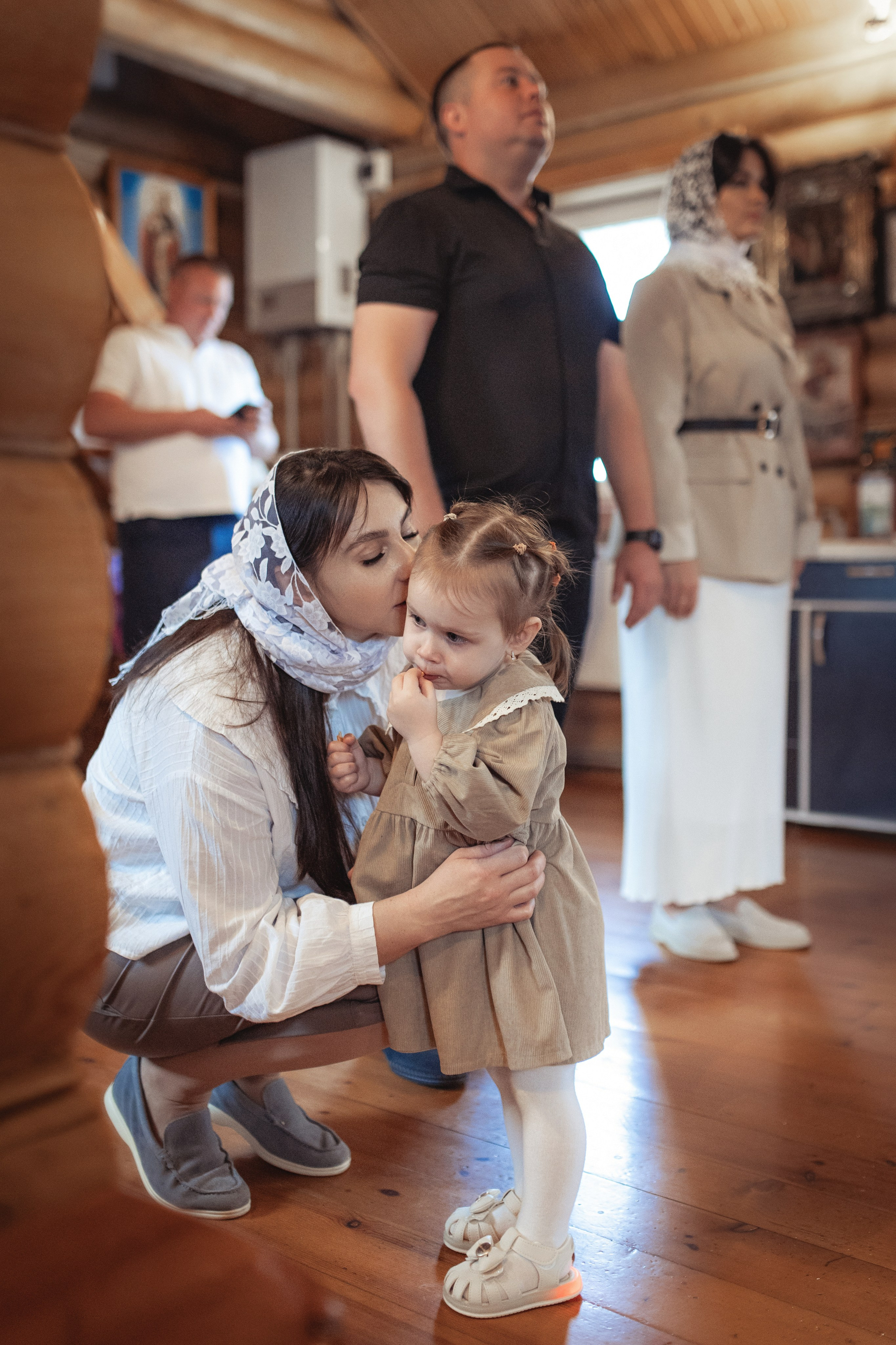 Таинство Крещения Мии. Храм Патриарха Тихона, х.Коржевский. Фотограф на Крещение и Венчание Краснодарский край — Гранкина Юлия