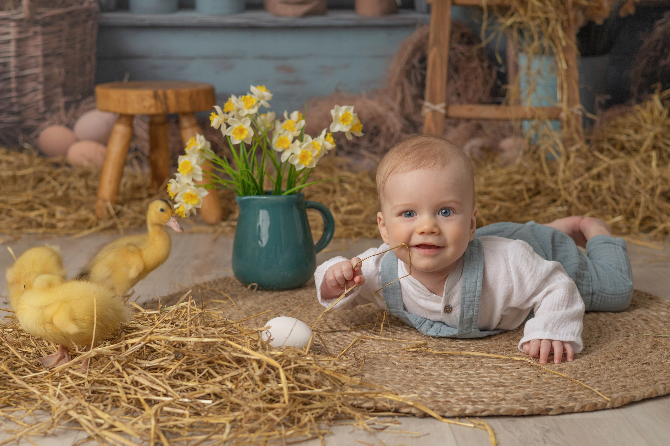 «Пасхальный». «Вкадре» — фотосессия новорожденных Тула | детский фотограф в Туле