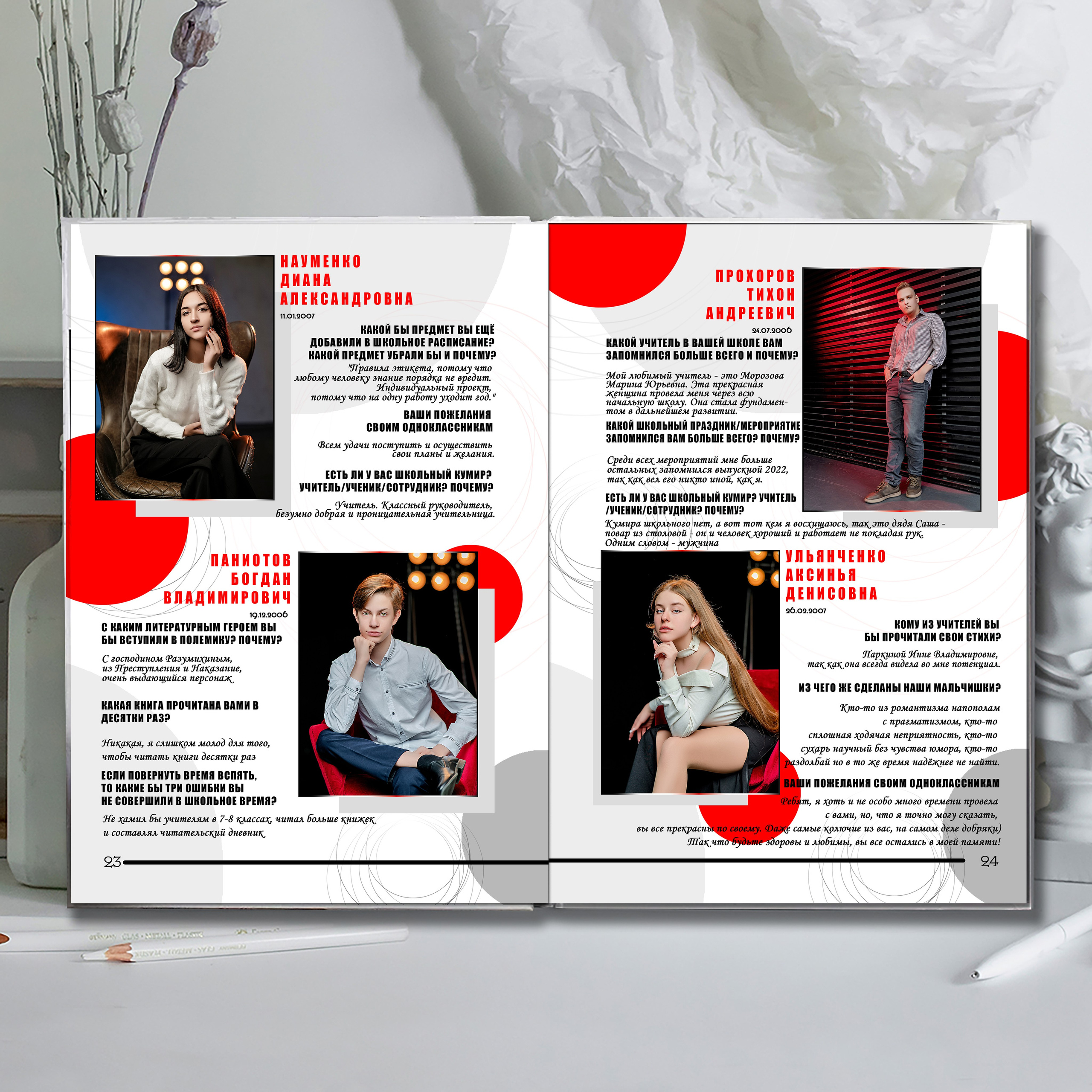 Выпускной альбом для выпускников школы (Дизайн № 234). Современные Выпускные Альбомы в Ростове-на-Дону