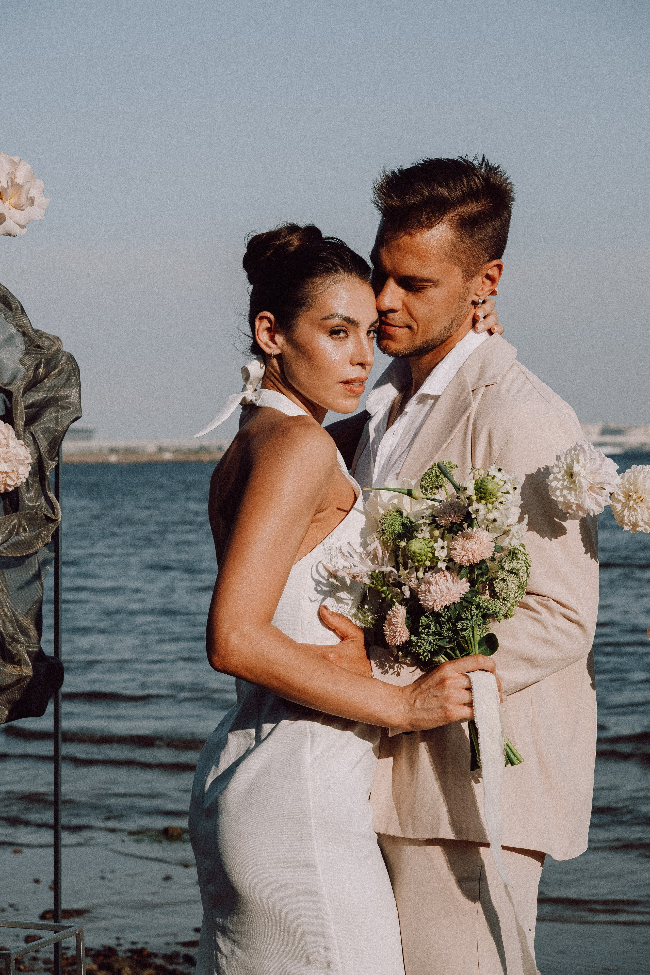 СВАДЕБНАЯ ФОТОСЕССИЯ ВЫЕЗДНОЙ ЦЕРЕМОНИИ (ФИНСКИЙ ЗАЛИВ). Профессиональный фотограф, Санкт-Петербург — Виктория Богомолова