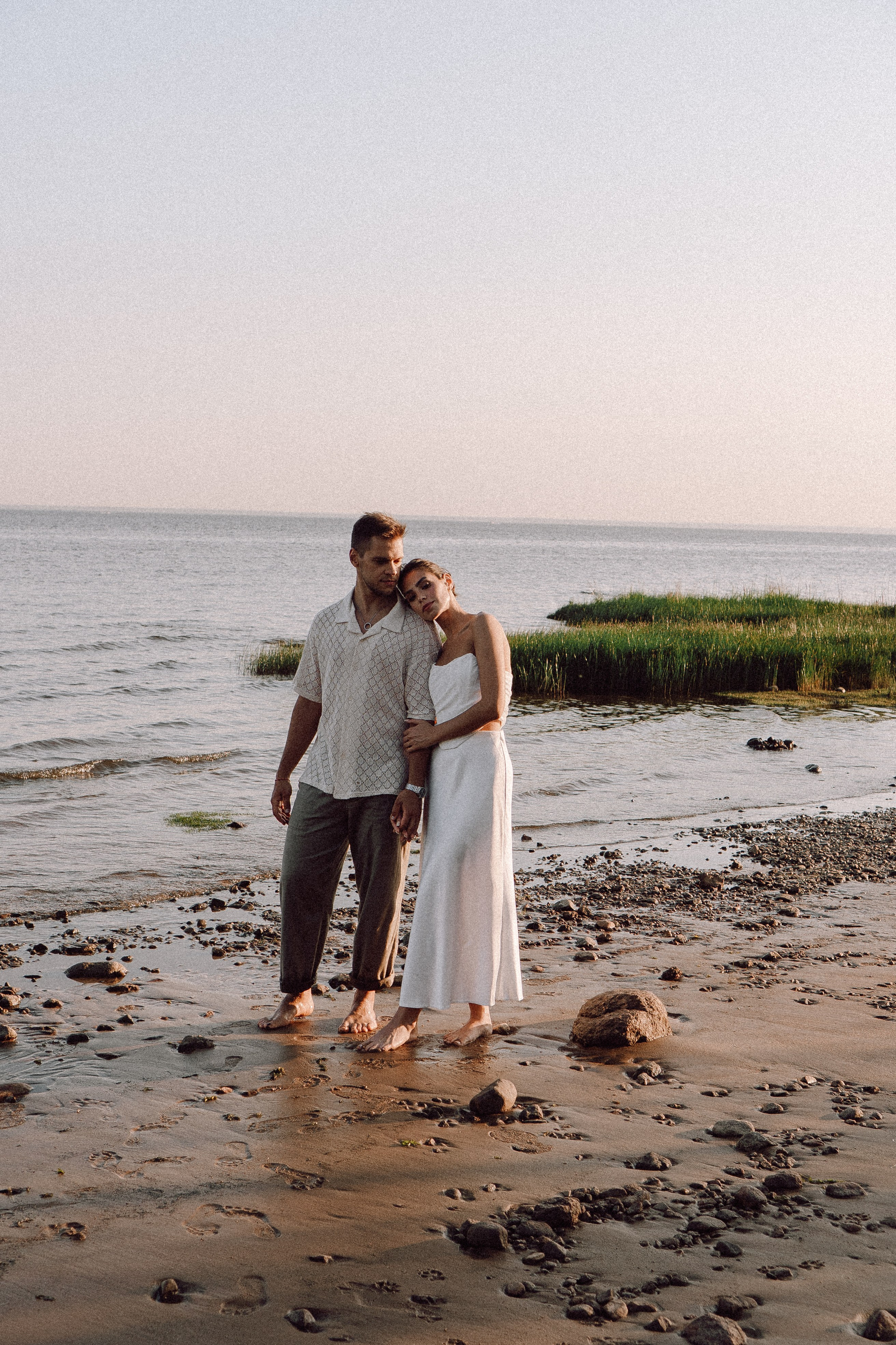 СВАДЕБНАЯ ФОТОСЕССИЯ ВЫЕЗДНОЙ ЦЕРЕМОНИИ (ФИНСКИЙ ЗАЛИВ). Профессиональный фотограф, Санкт-Петербург — Виктория Богомолова