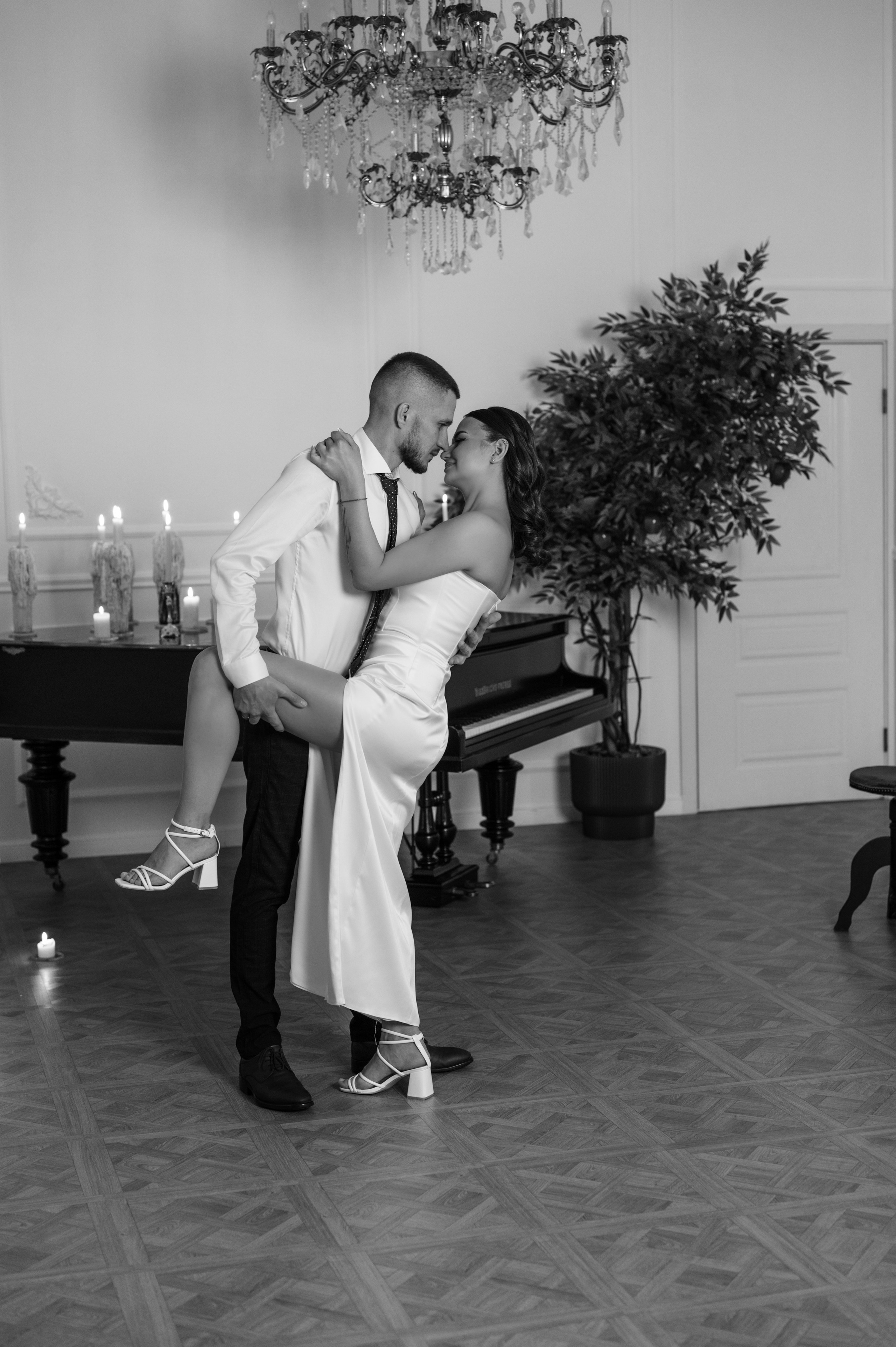 Свадебная фотосессия в студии. Свадебный и семейный фотограф в Краснодаре Алина Мельник