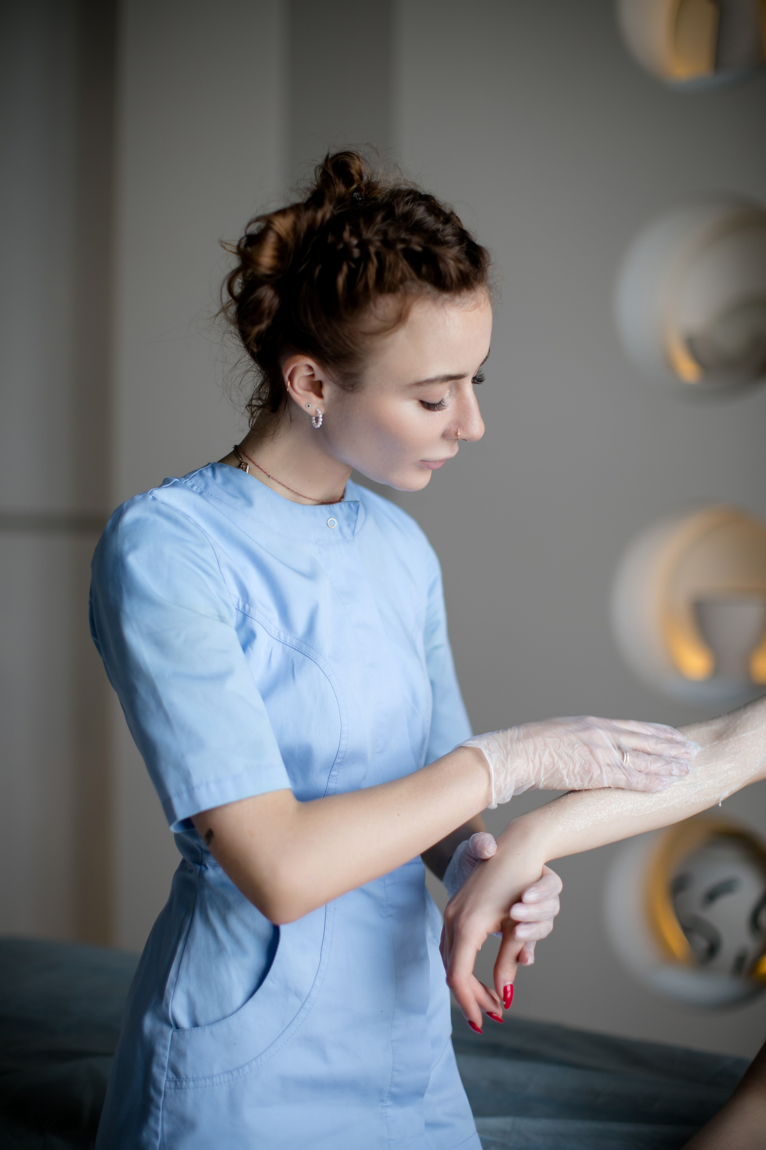 Depilation. Family and content photographer