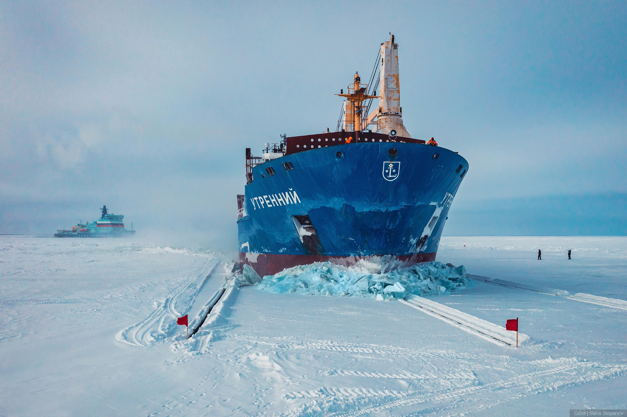 Ледоколы. Фотограф Слава Степанов, Gelio