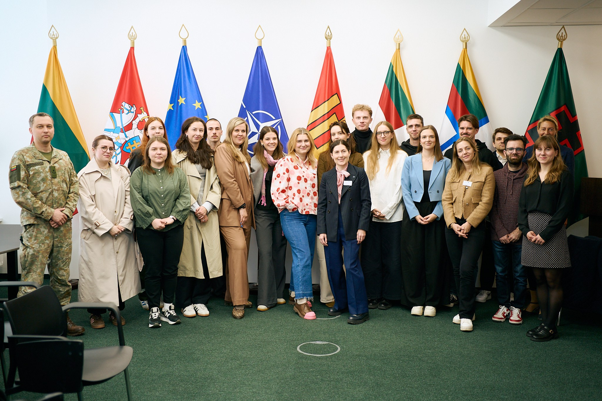 Aspen Institute Germany (Educational tour in Vilnius). Photographer in Vilnius