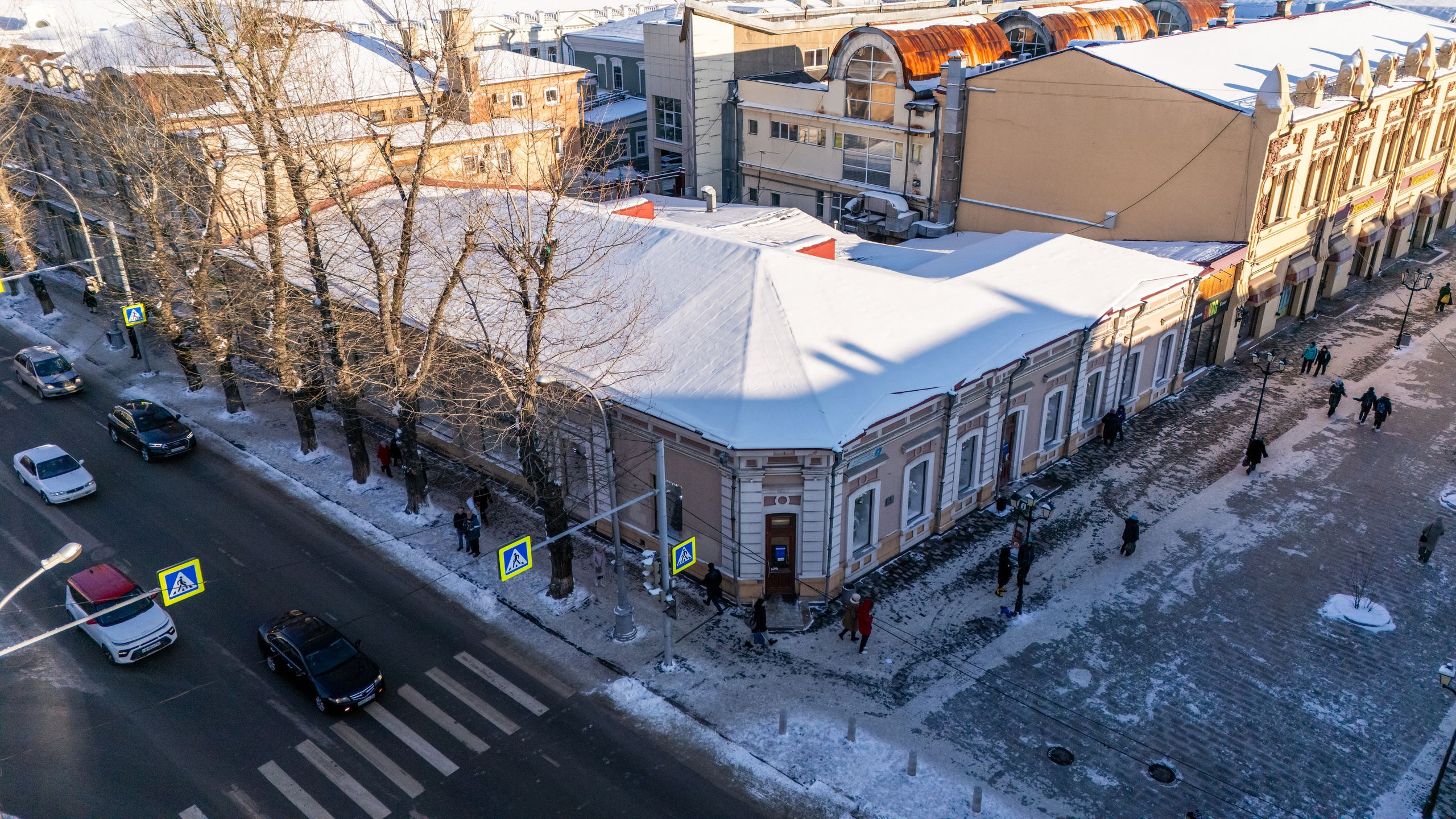 Архитектура города. Фотограф, видеограф и пилот дрона на Байкале