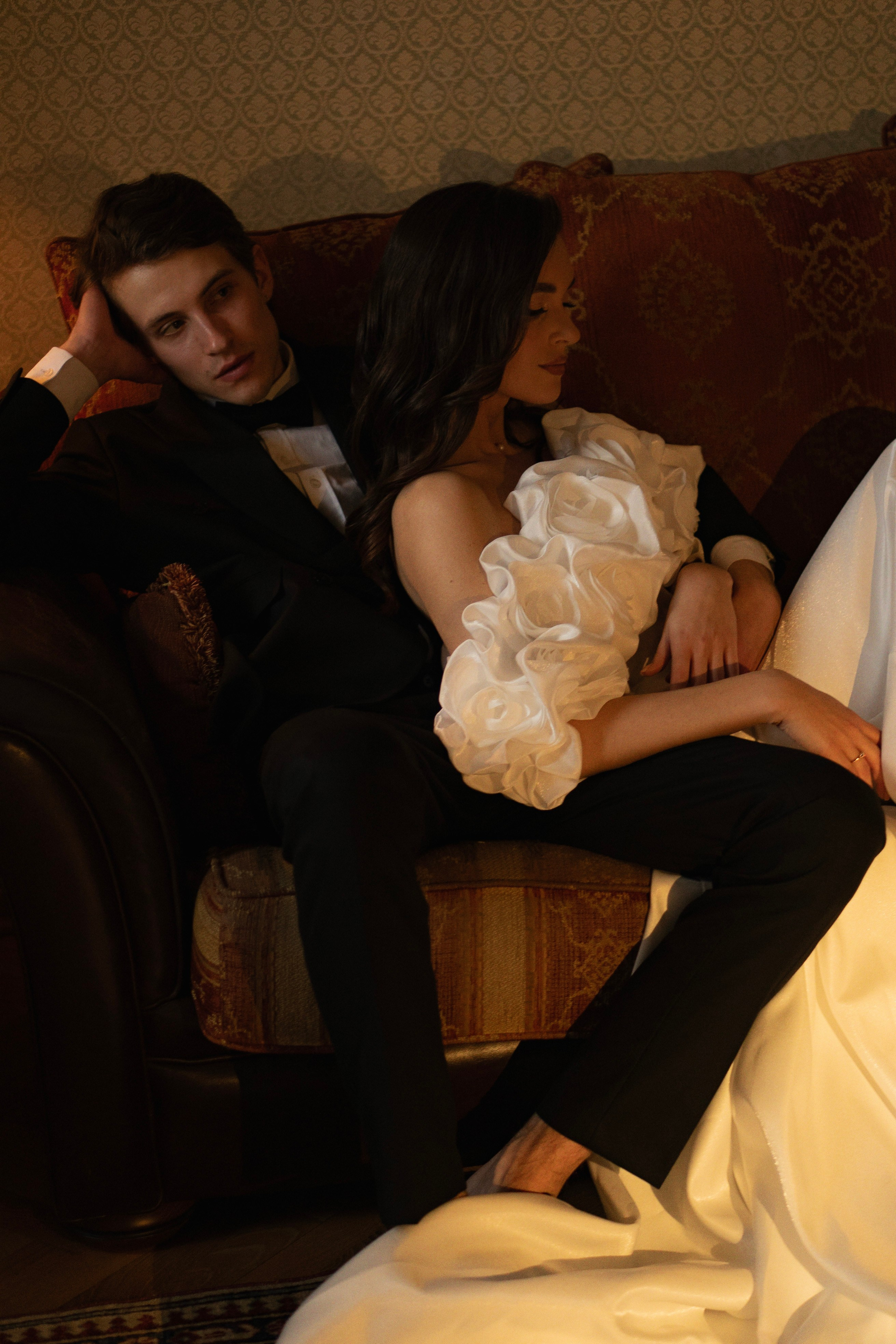 Свадебная в ретро-квартире. Фотограф Арина Шмакова