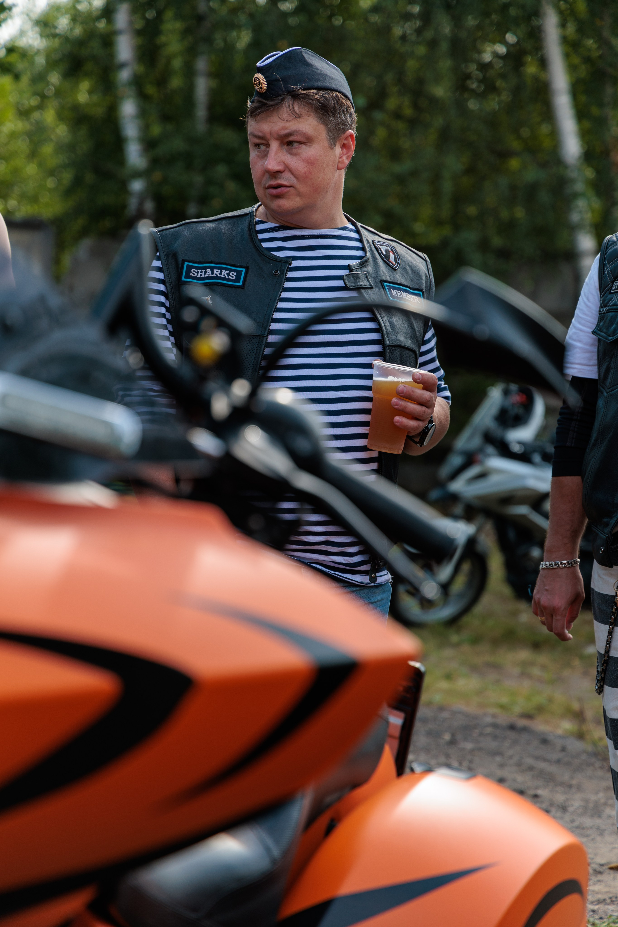 День ВМФ с мотоклубом 28.08.24. Репортажный фотограф Санкт-Петербург | Роман Карбышев