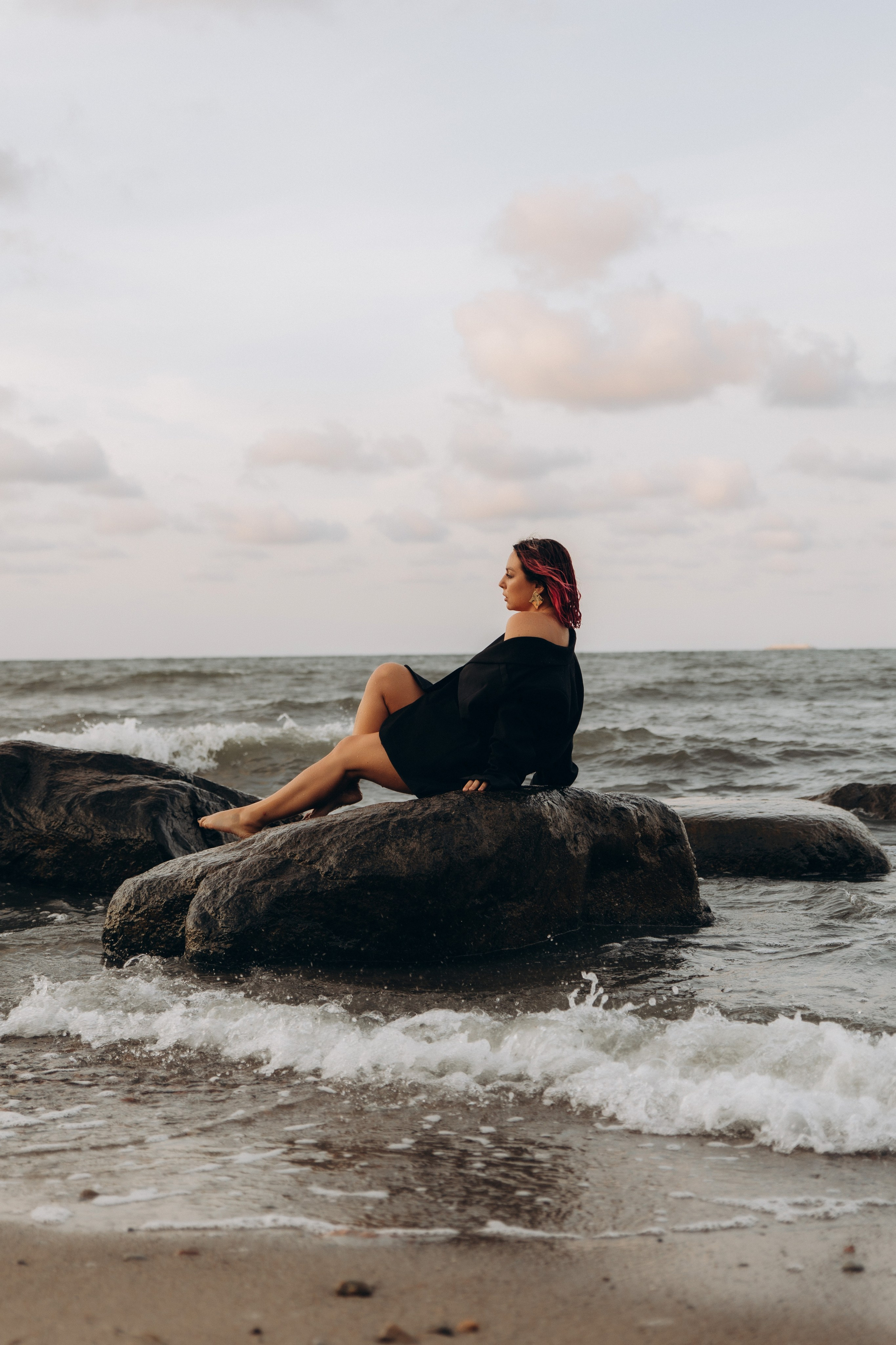 Съёмка на море. Свадебный фотограф Калининград