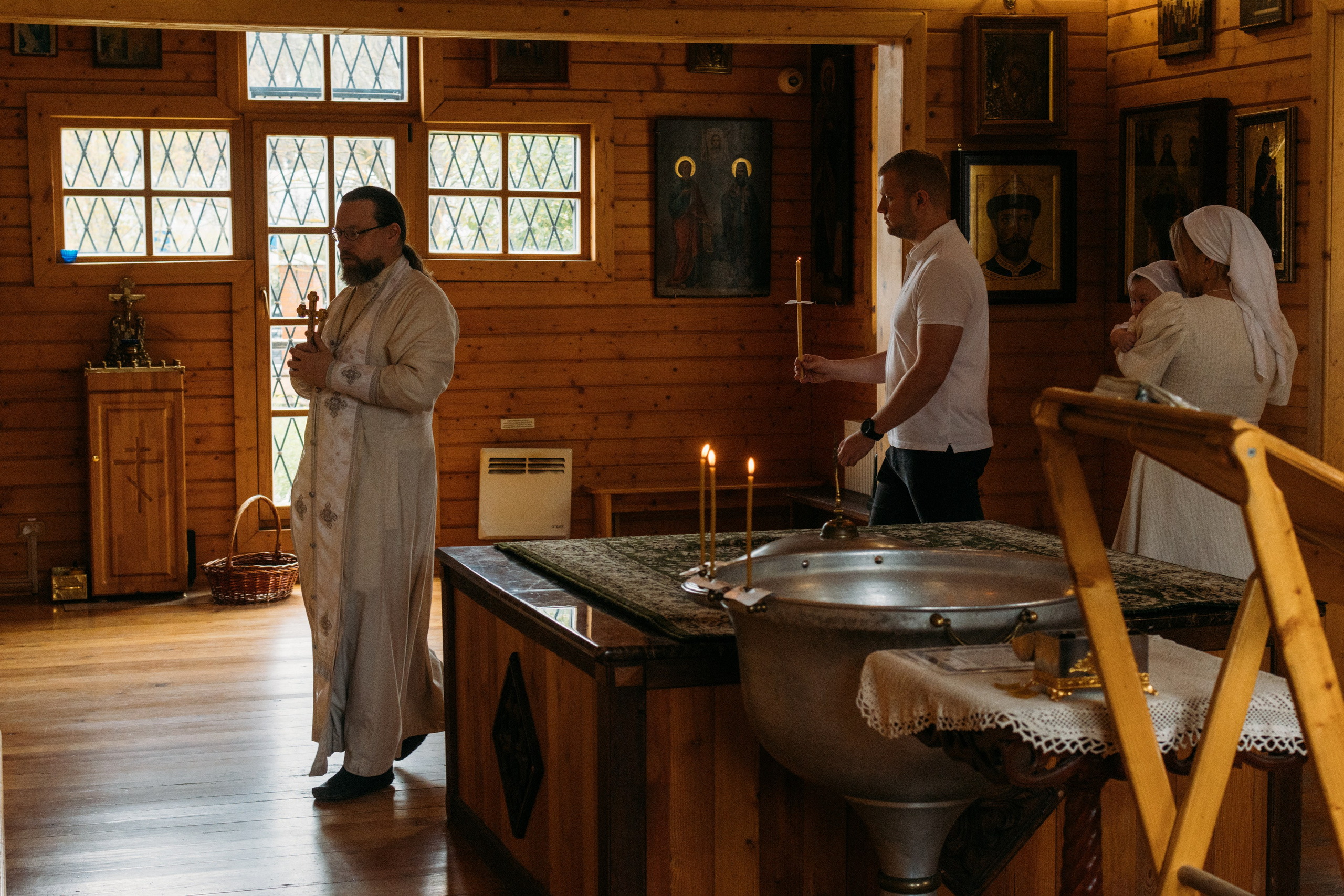 Крещения Арсения. Фотограф Ирина Панина